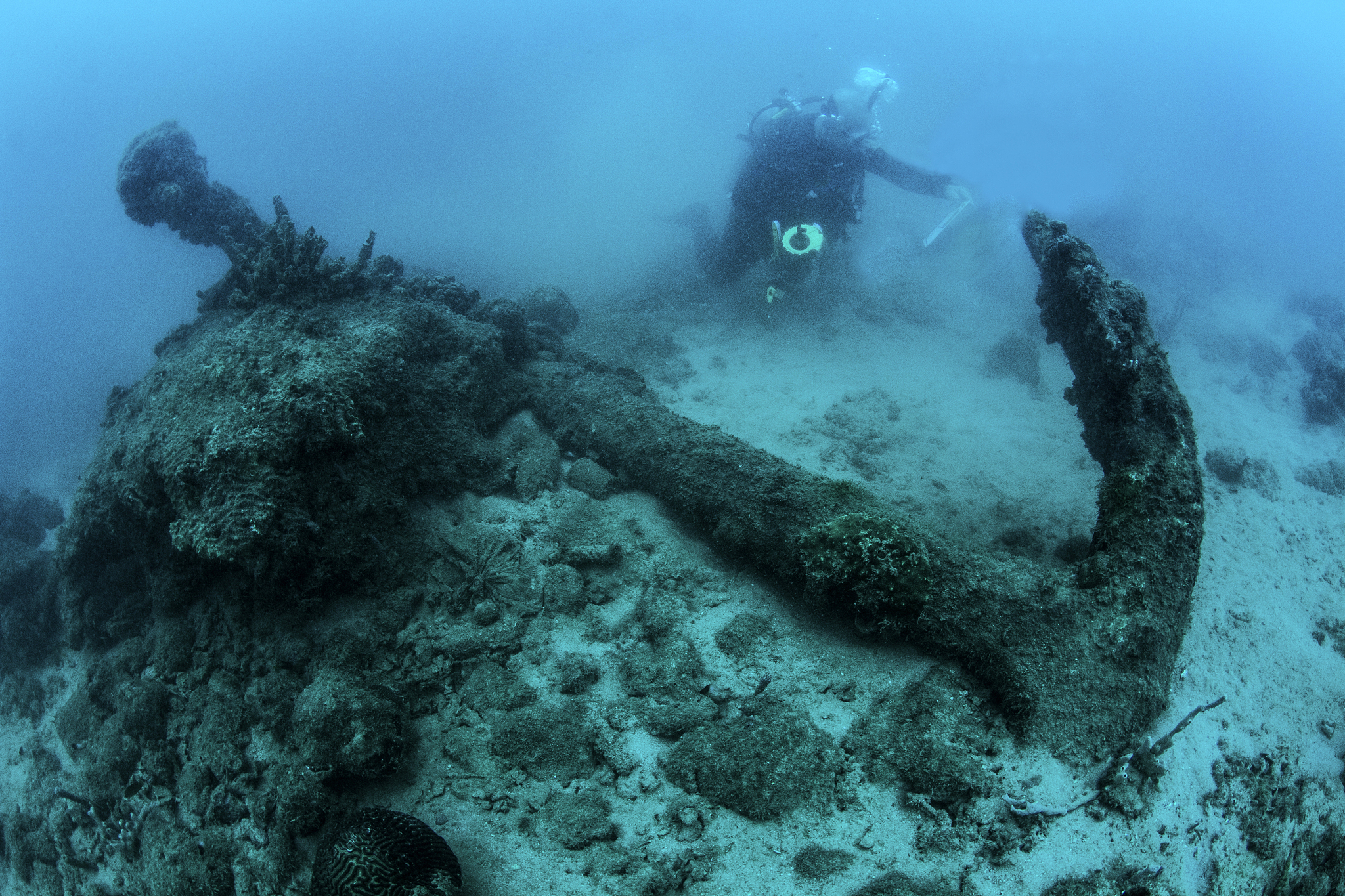 ancient anchors.