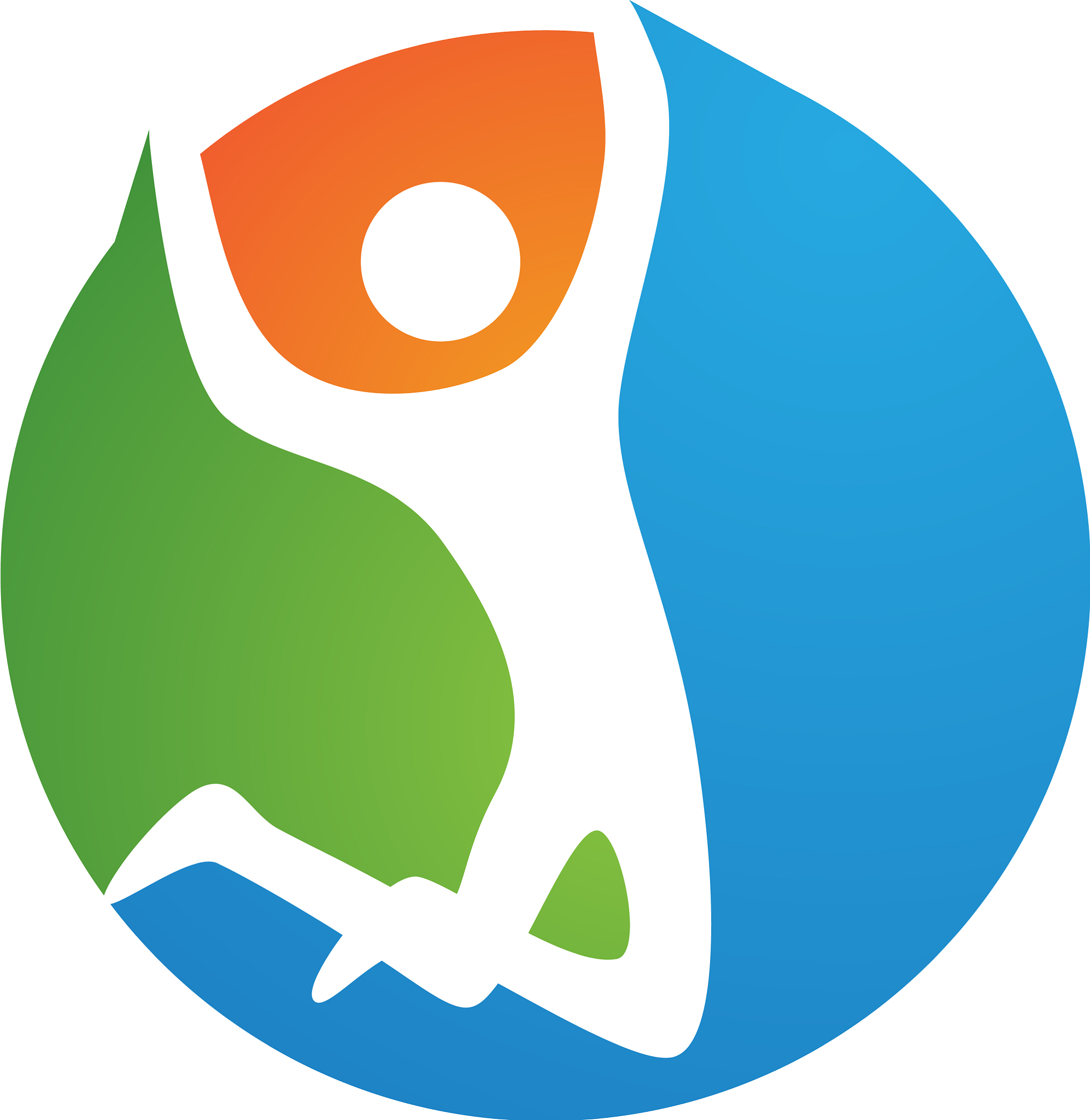 healthy life logo template icons