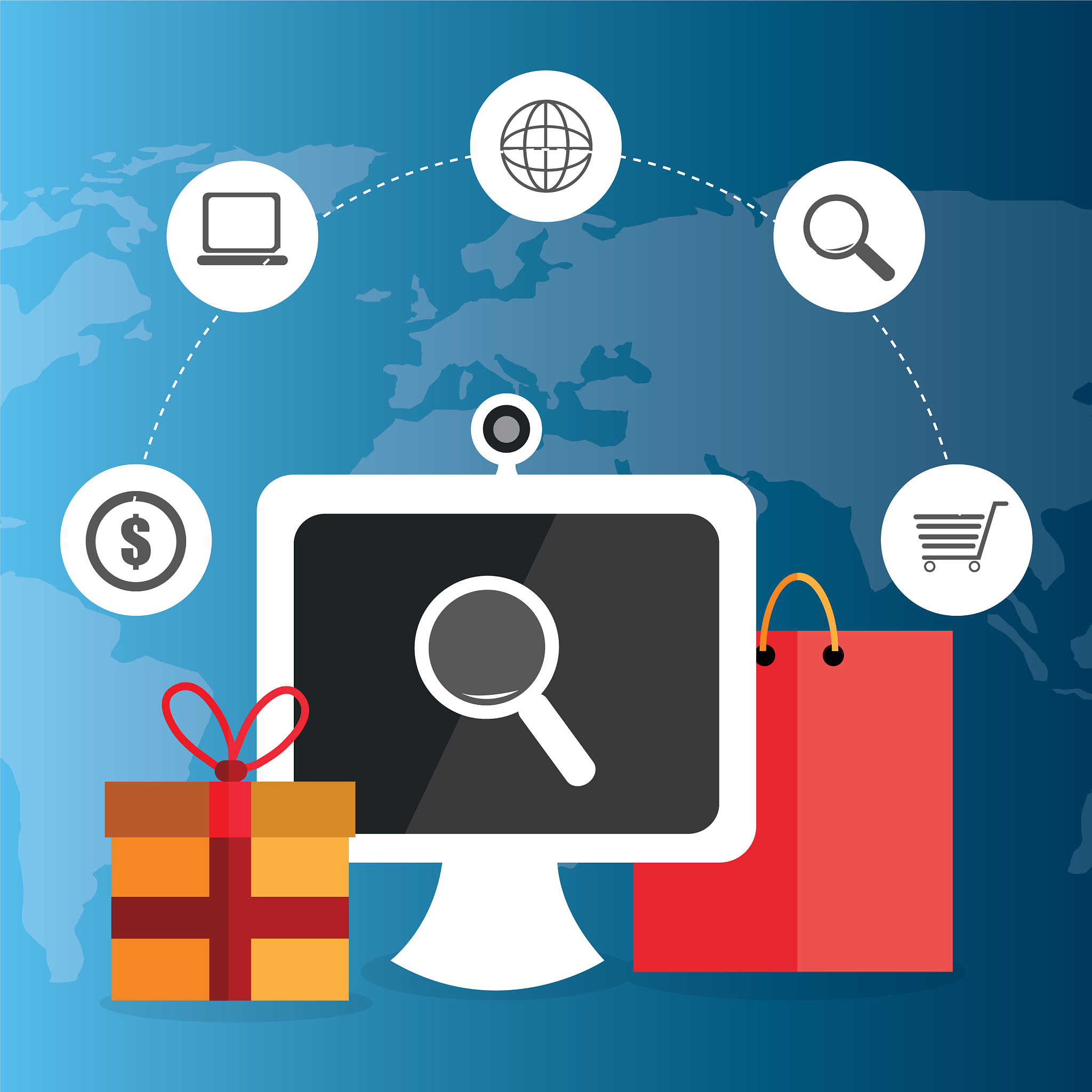 buy on line with monitor computer