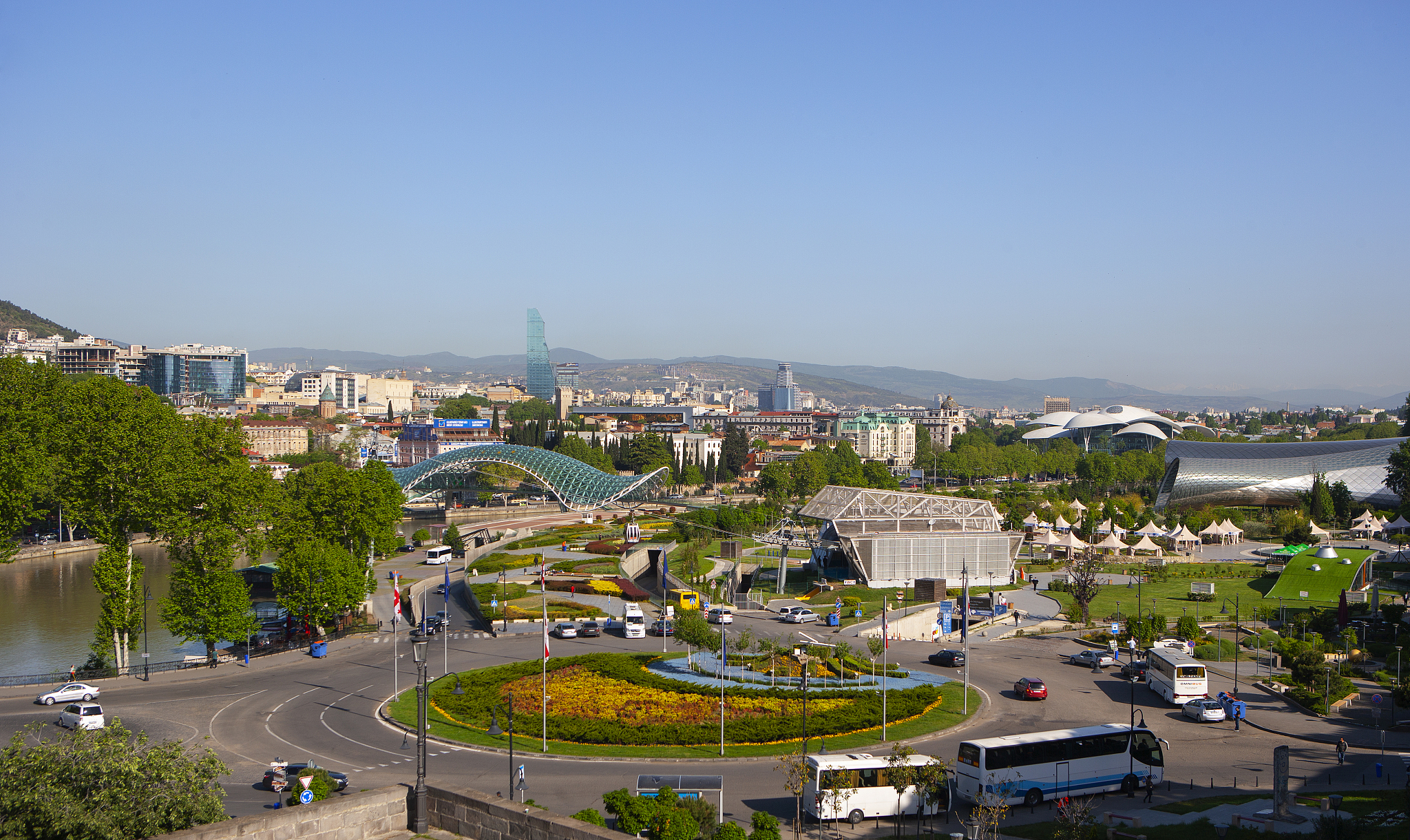 georgia, tbilisi, european square