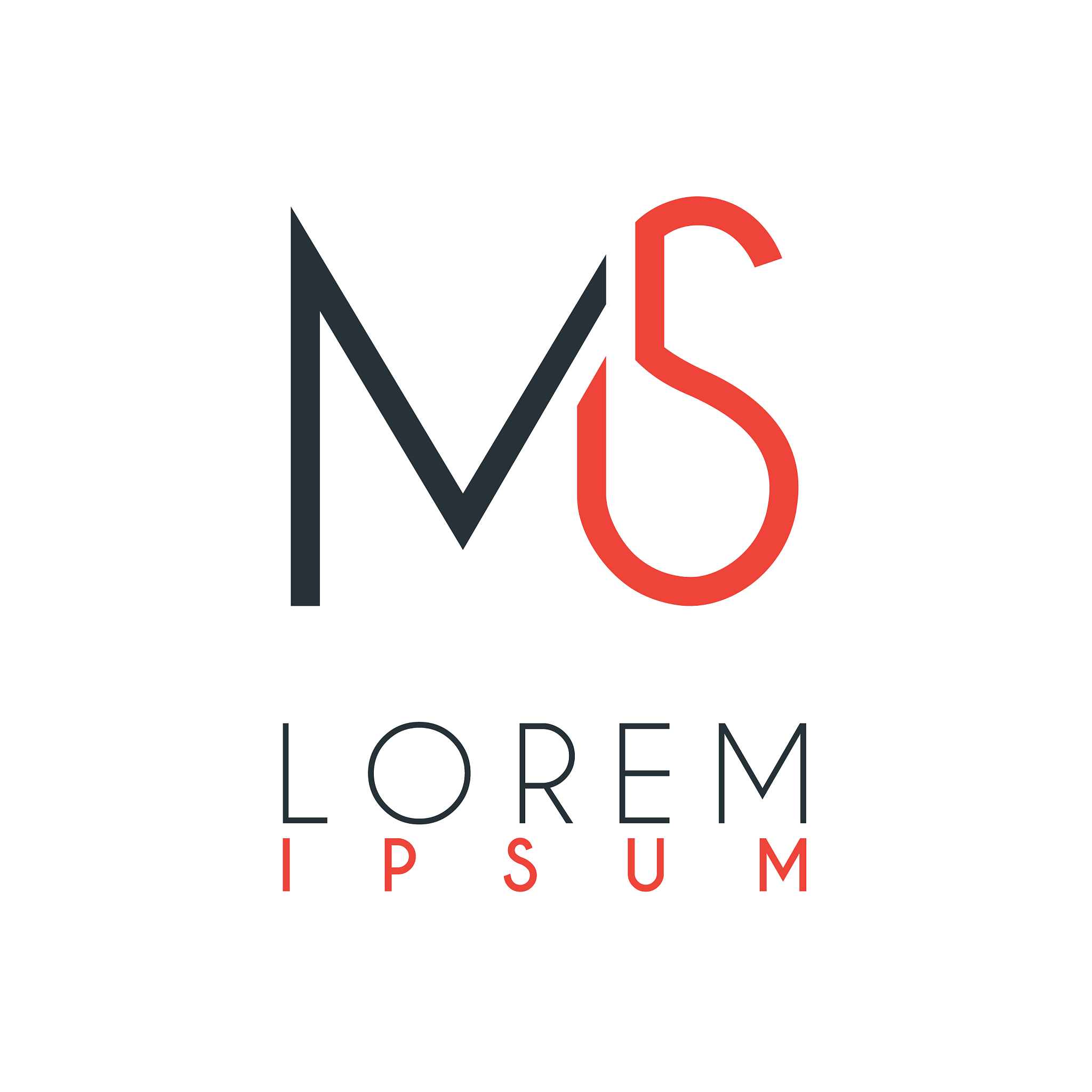 the logo between letter m and letter s or ms