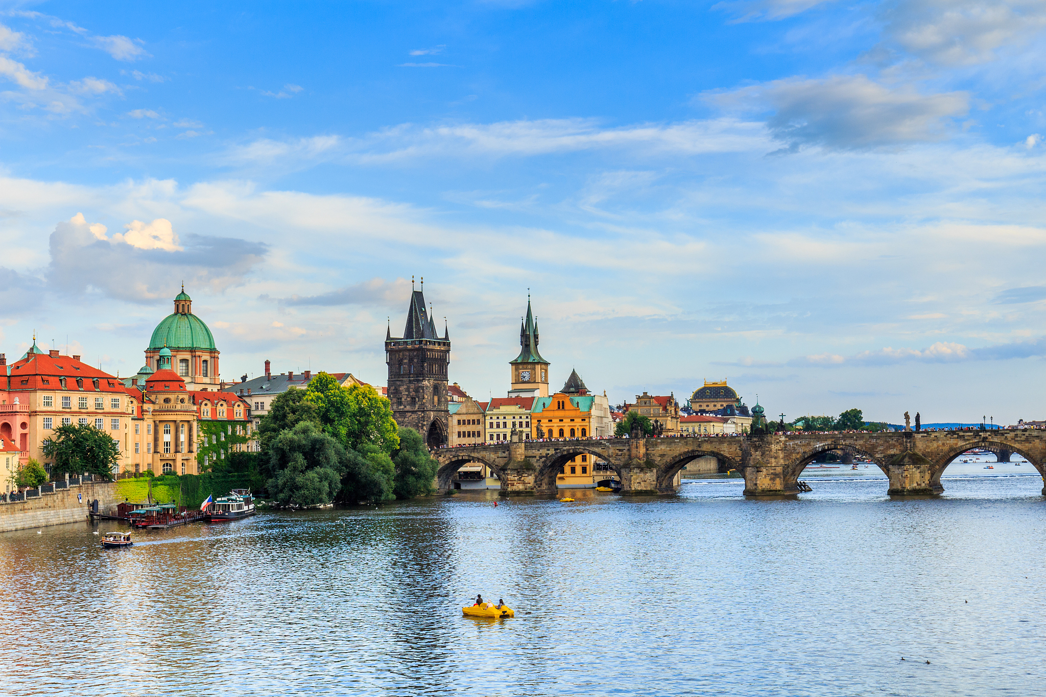 charles bridge (stone bridge, kamenny most, prague bridge, prazh