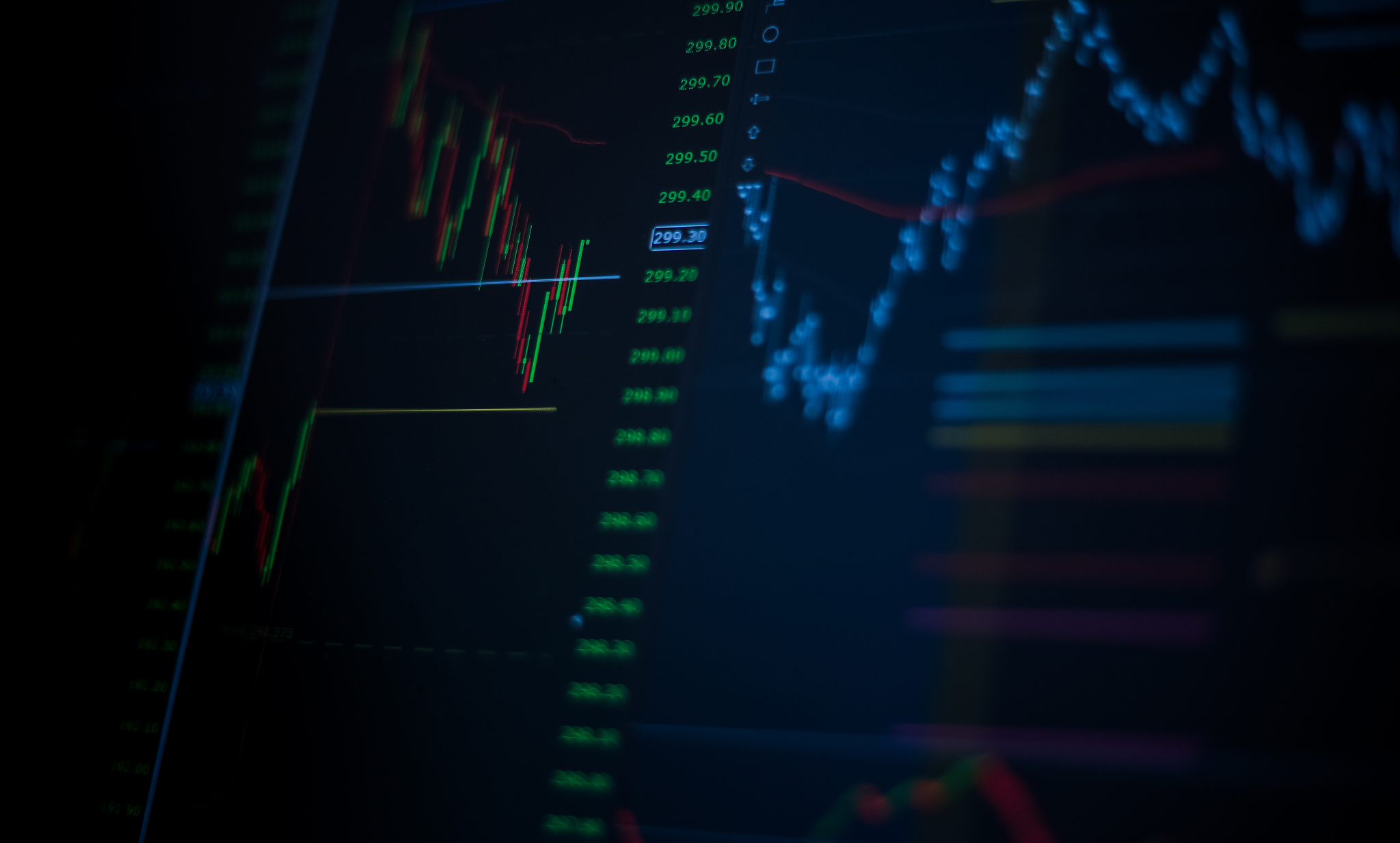 stock market graph