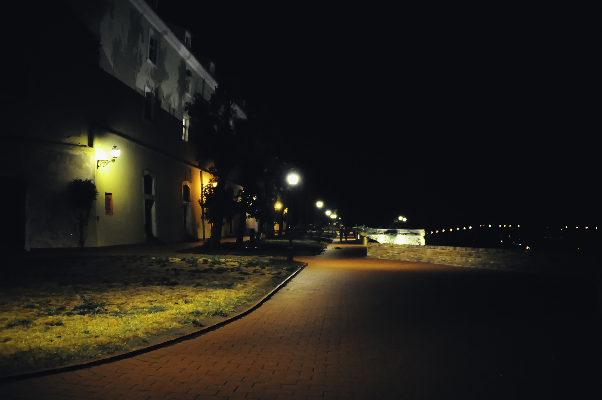 night lights city