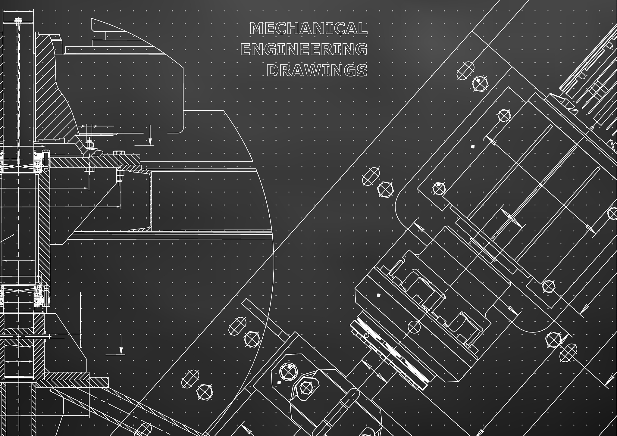 engineering backgrounds. mechanical engineering drawing
