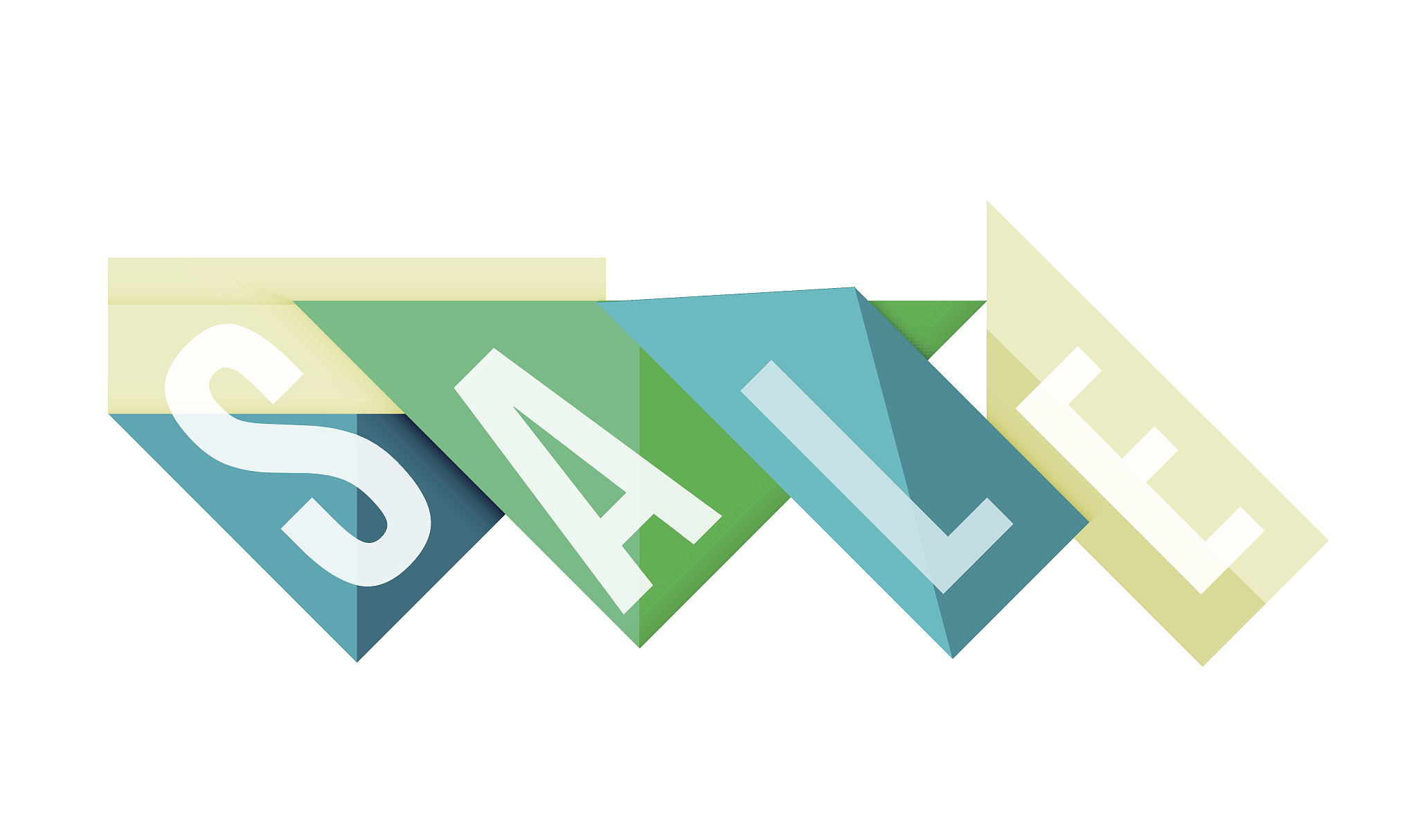 sale word label banner