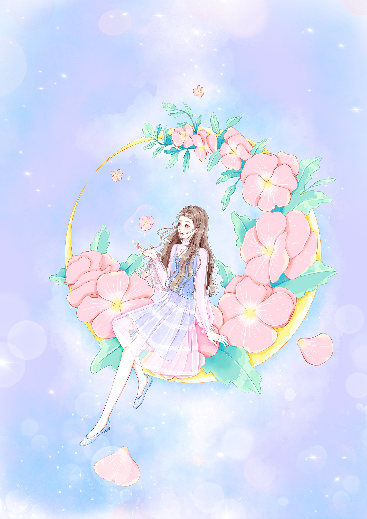 闪耀少女，如夜空繁星般璀璨