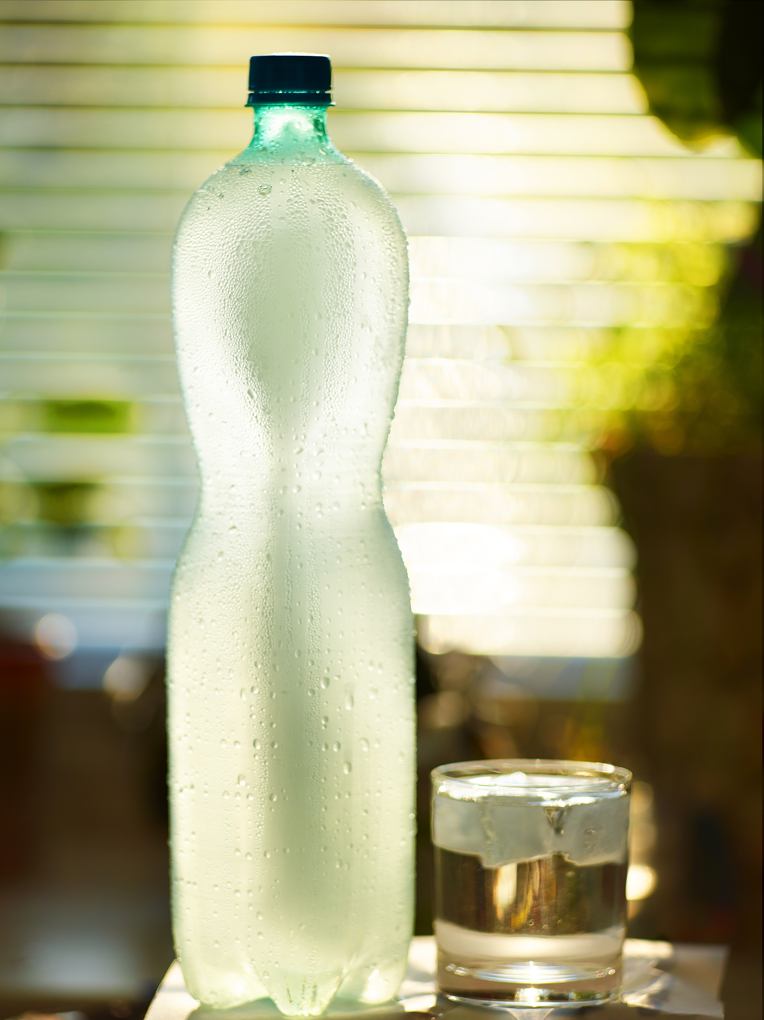 打开汽水瓶时里面会冒出气泡这是因为在里面溶解了什么