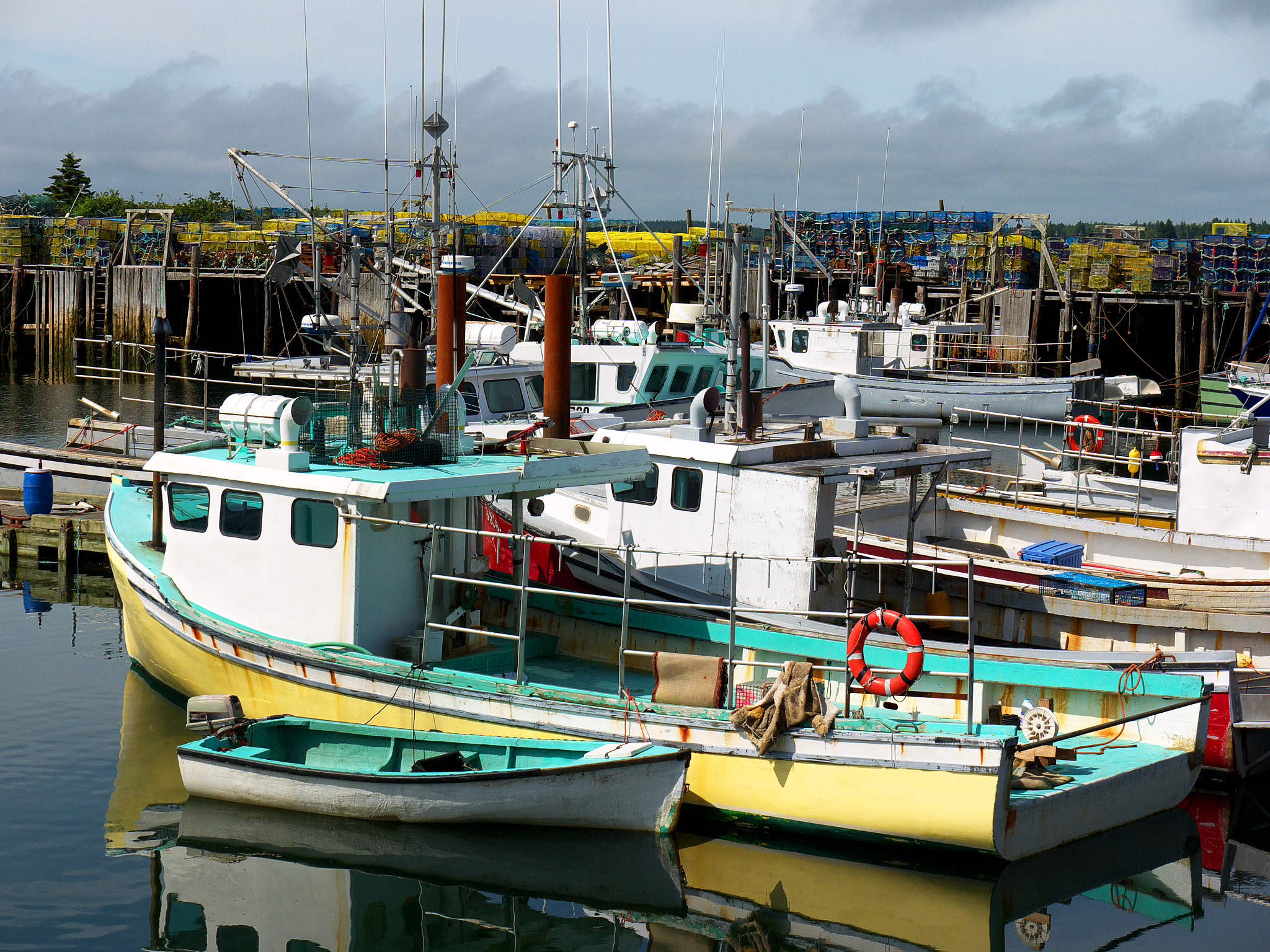 commercial fishing harbor