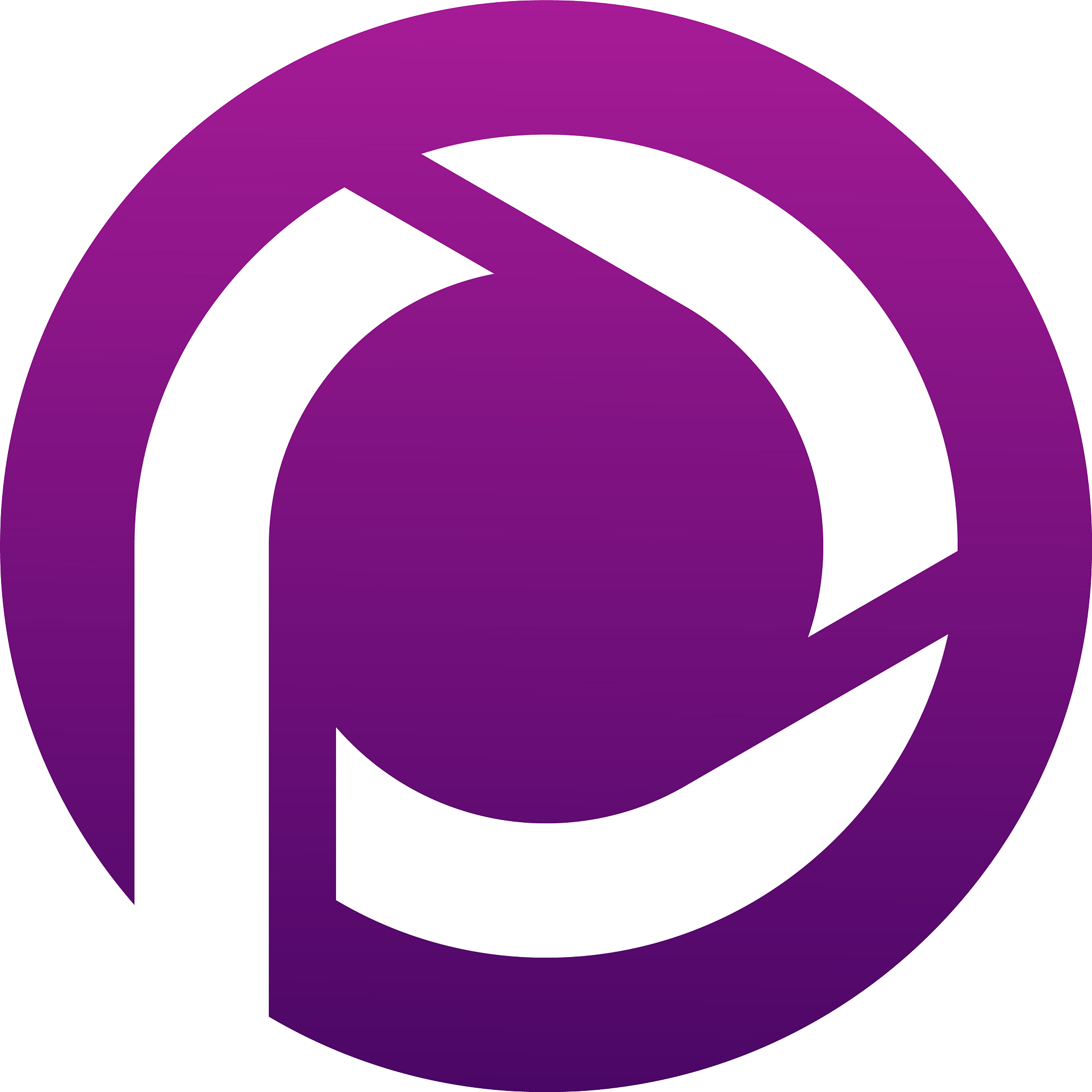 letter p logo icon design template elements