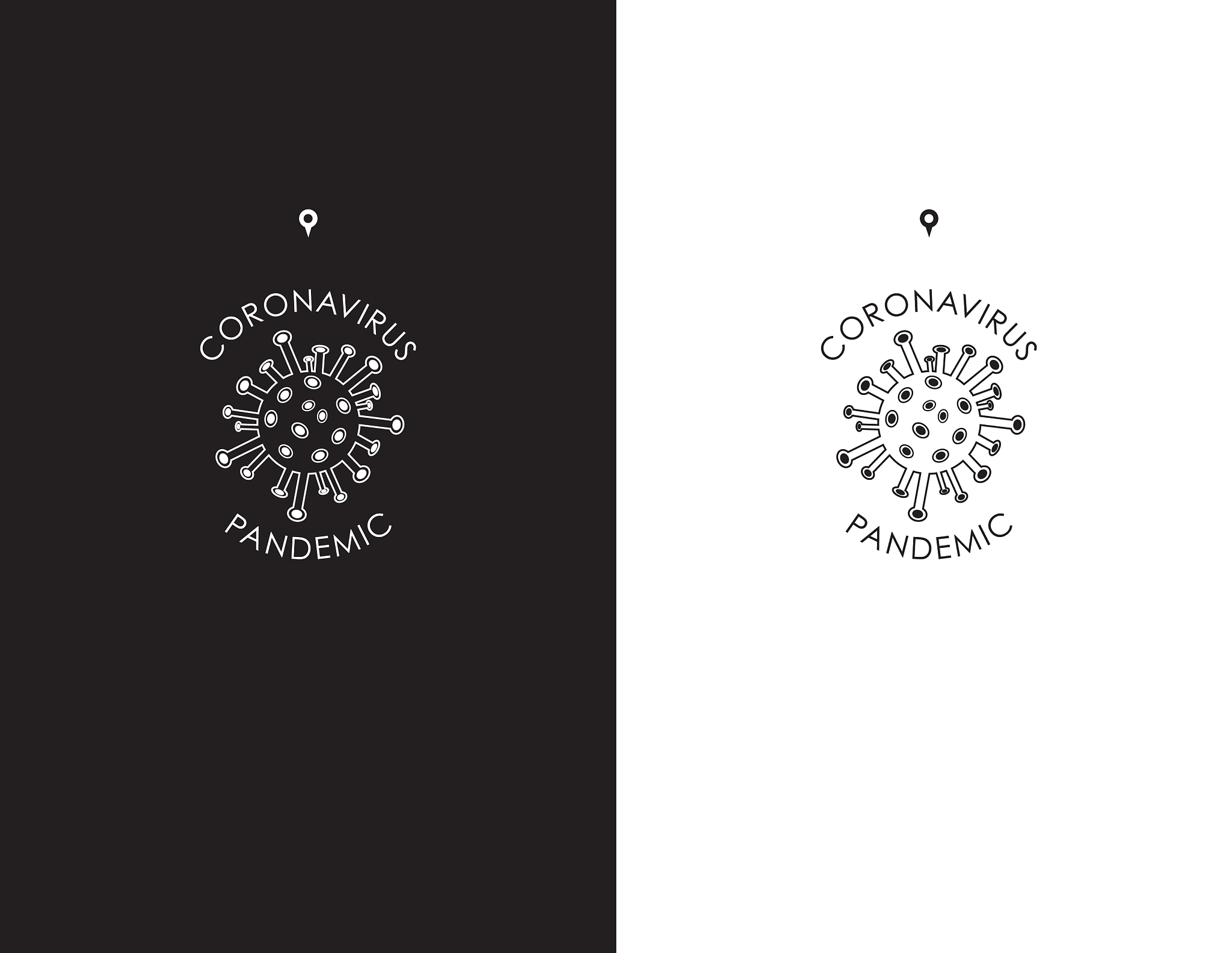 coronavirus symbol