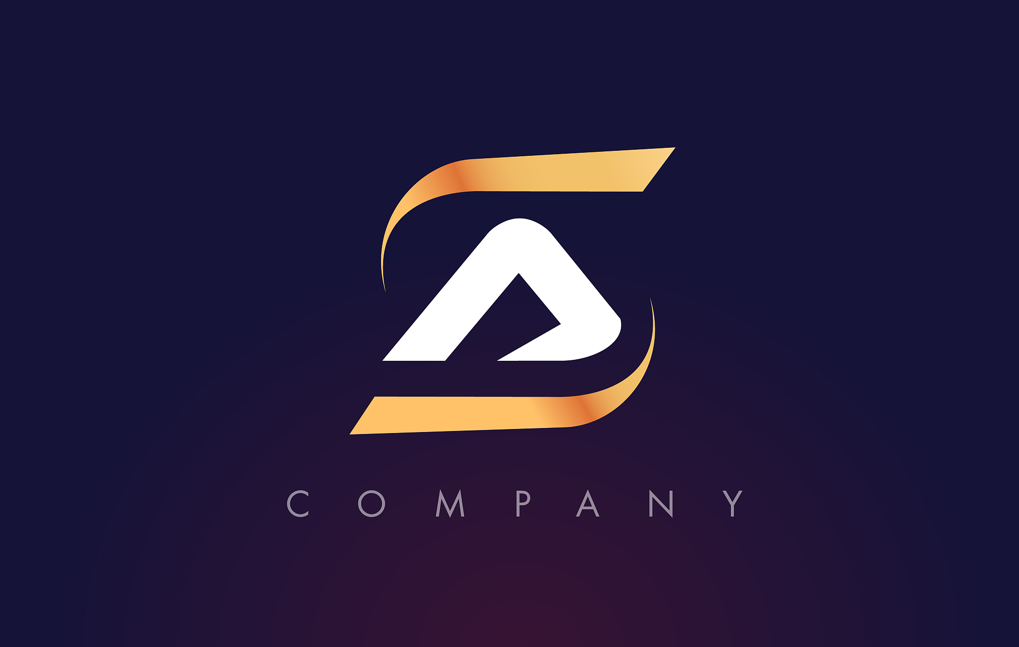 a letter logo design modern letter template