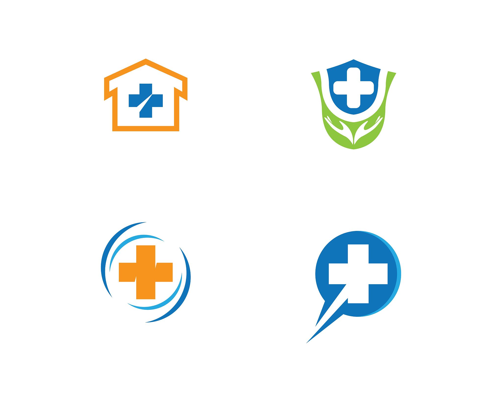 medical cross vector icon