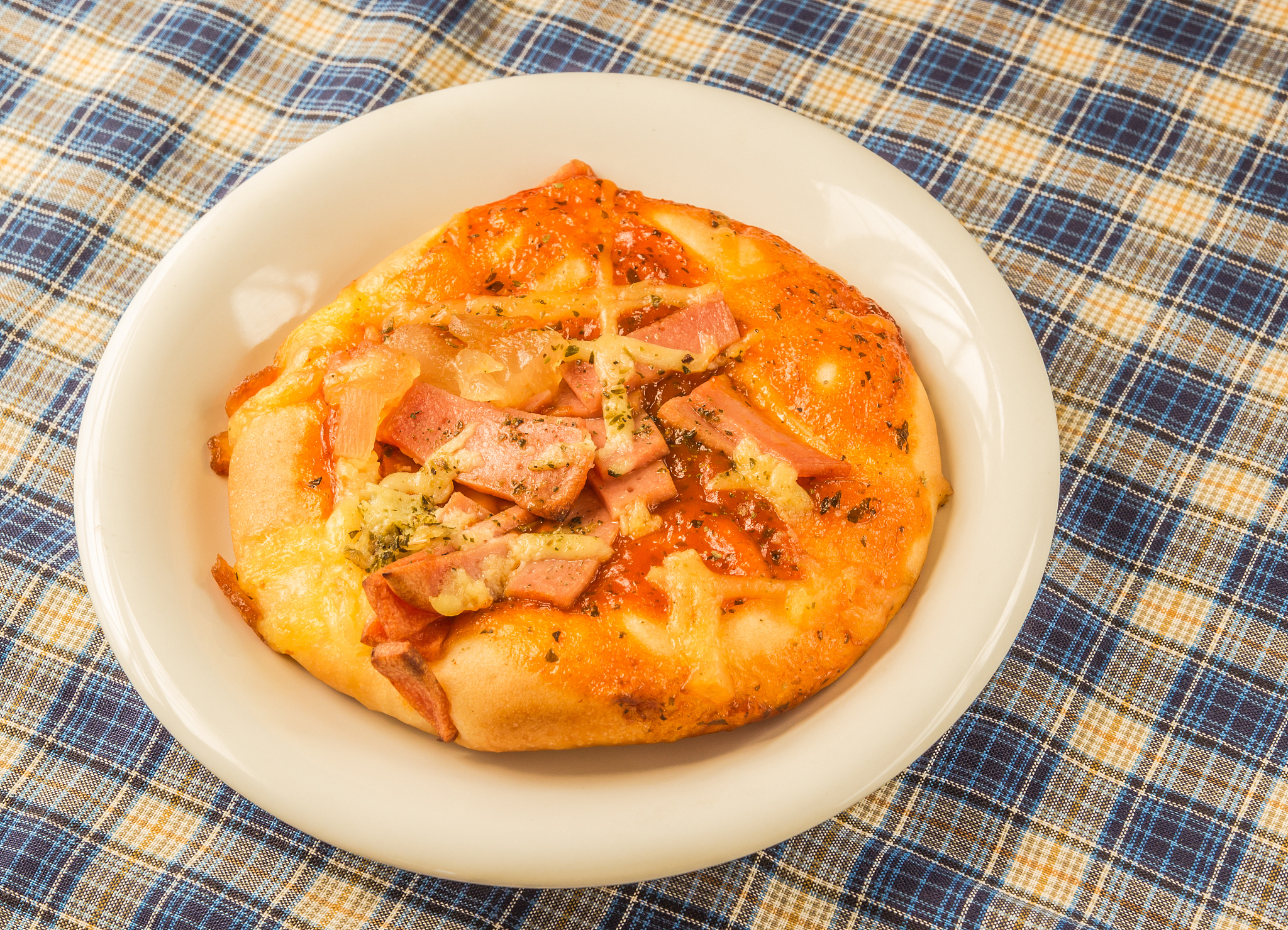 homemade pizza.