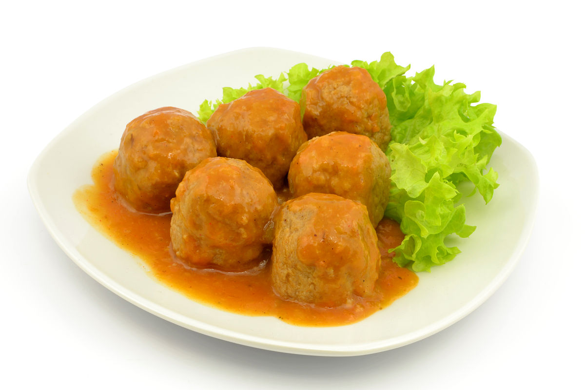 番茄酱肉丸子