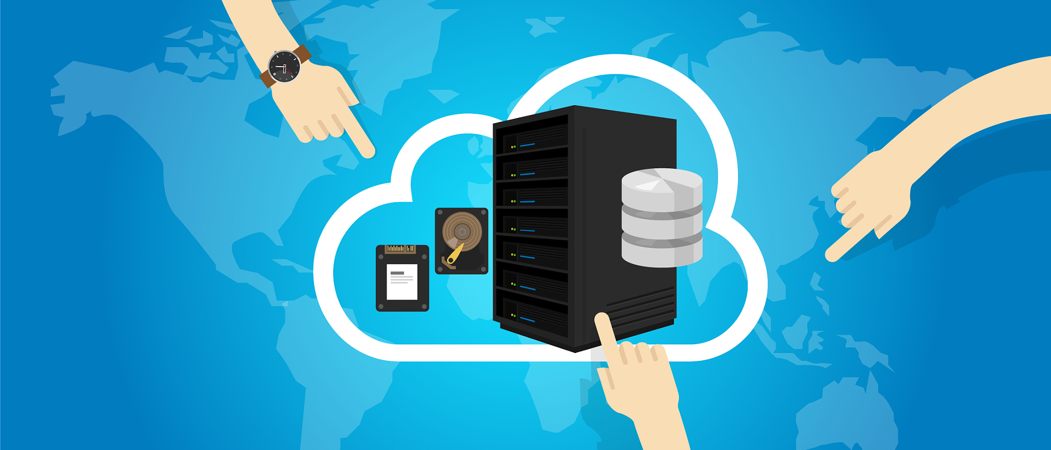 iaas infrastructure as a service on the cloud