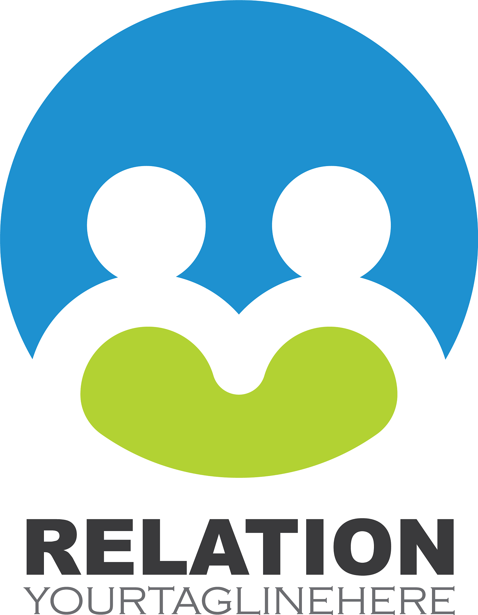 community network and social icon design