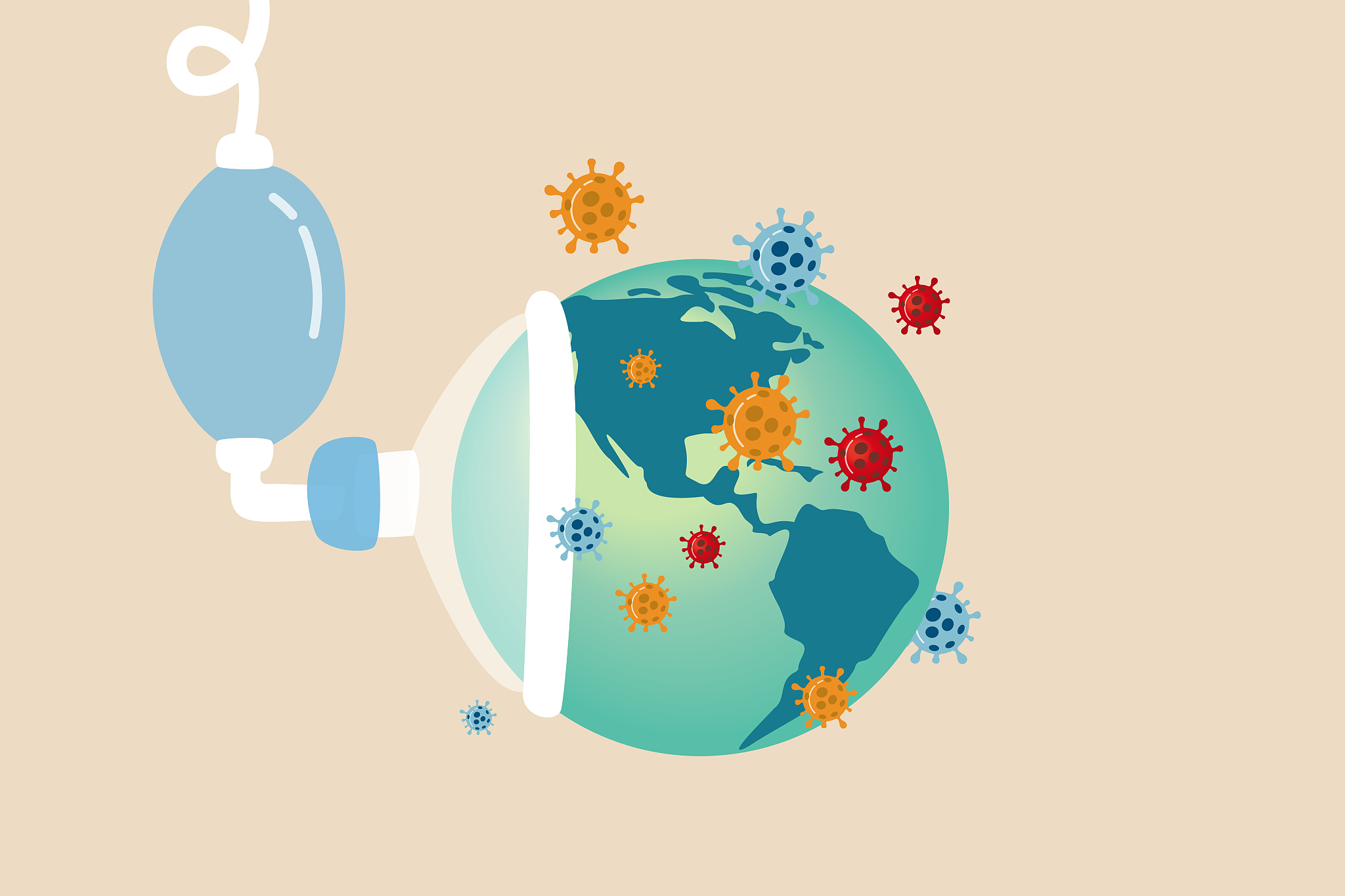 covid-19 novel coronavirus pandemic disease, world spreading out
