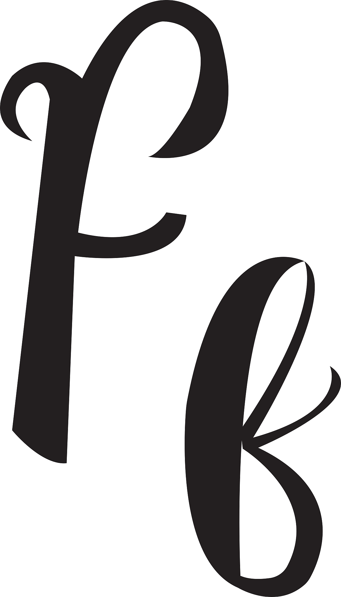 alphabet letter f lettering calligraphy manuscript