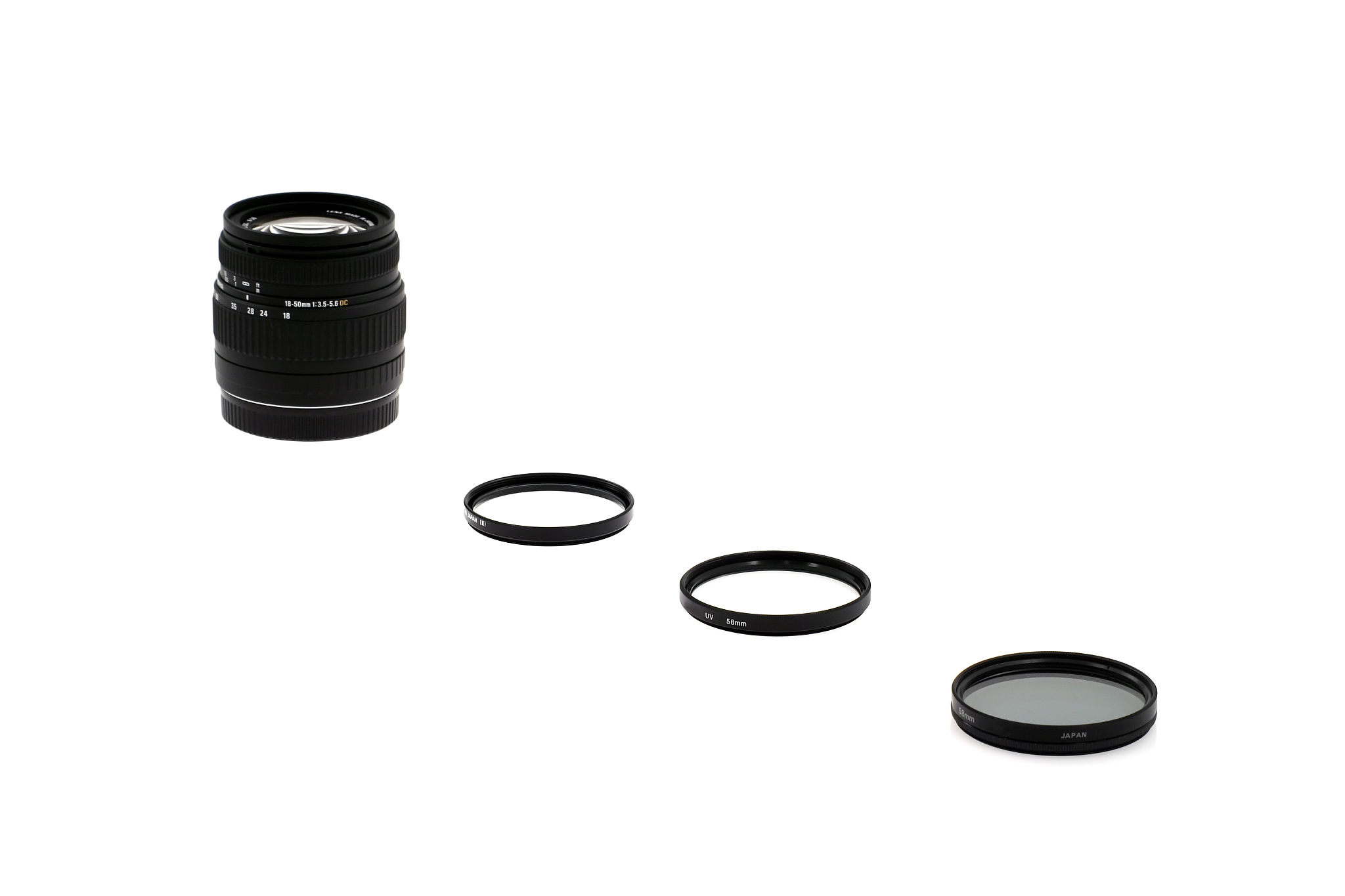 lens with filters