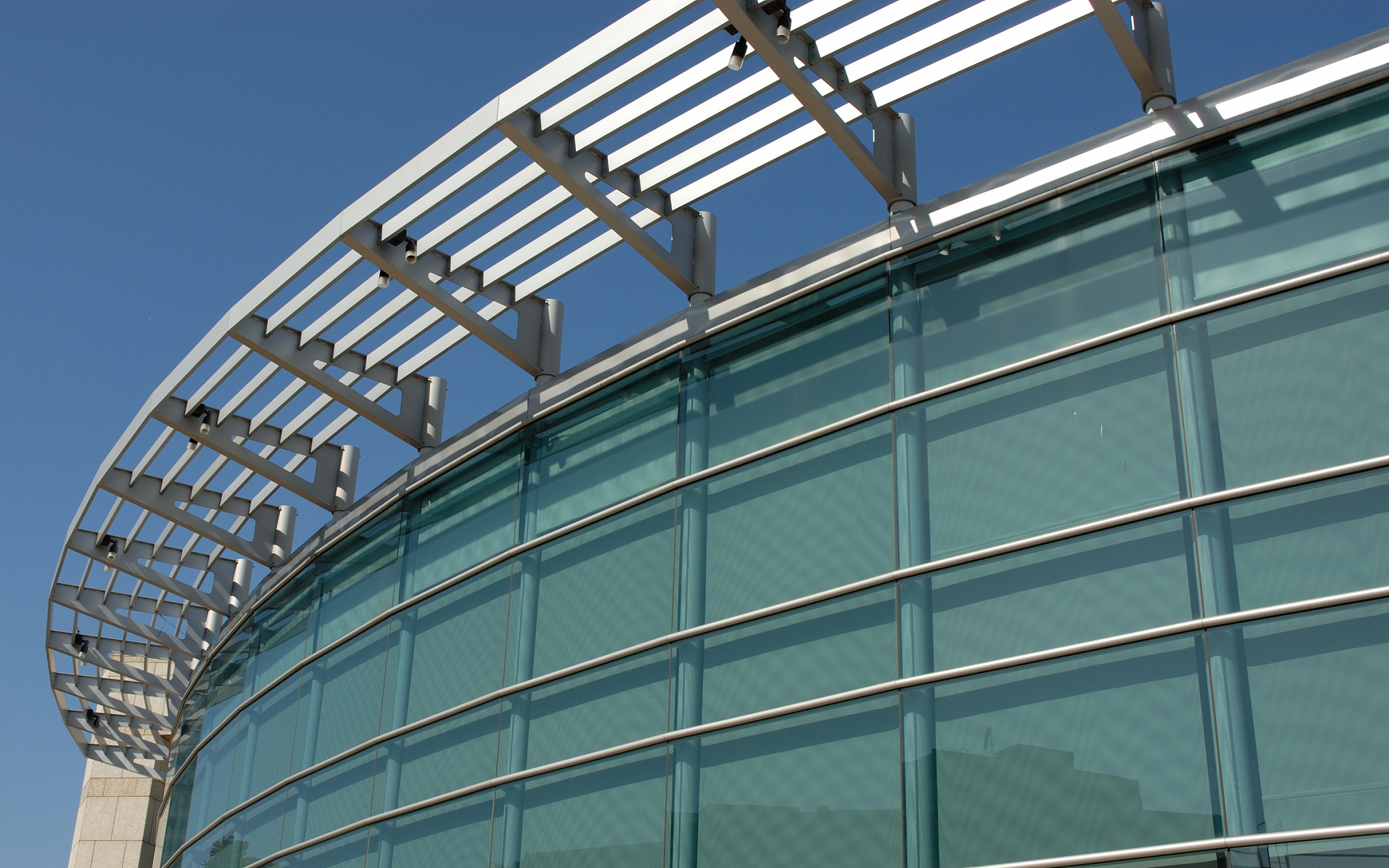 glass building