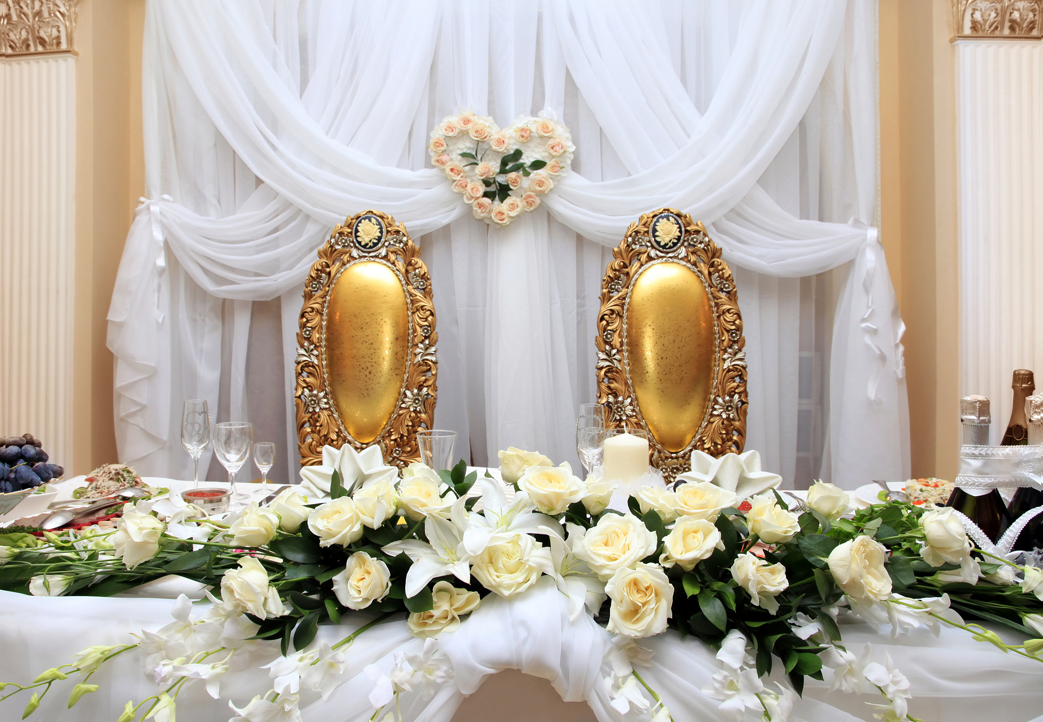 Elegant Artificial Wedding Bouquets for Brides | Silk Rose Bouquet for Weddings & Events