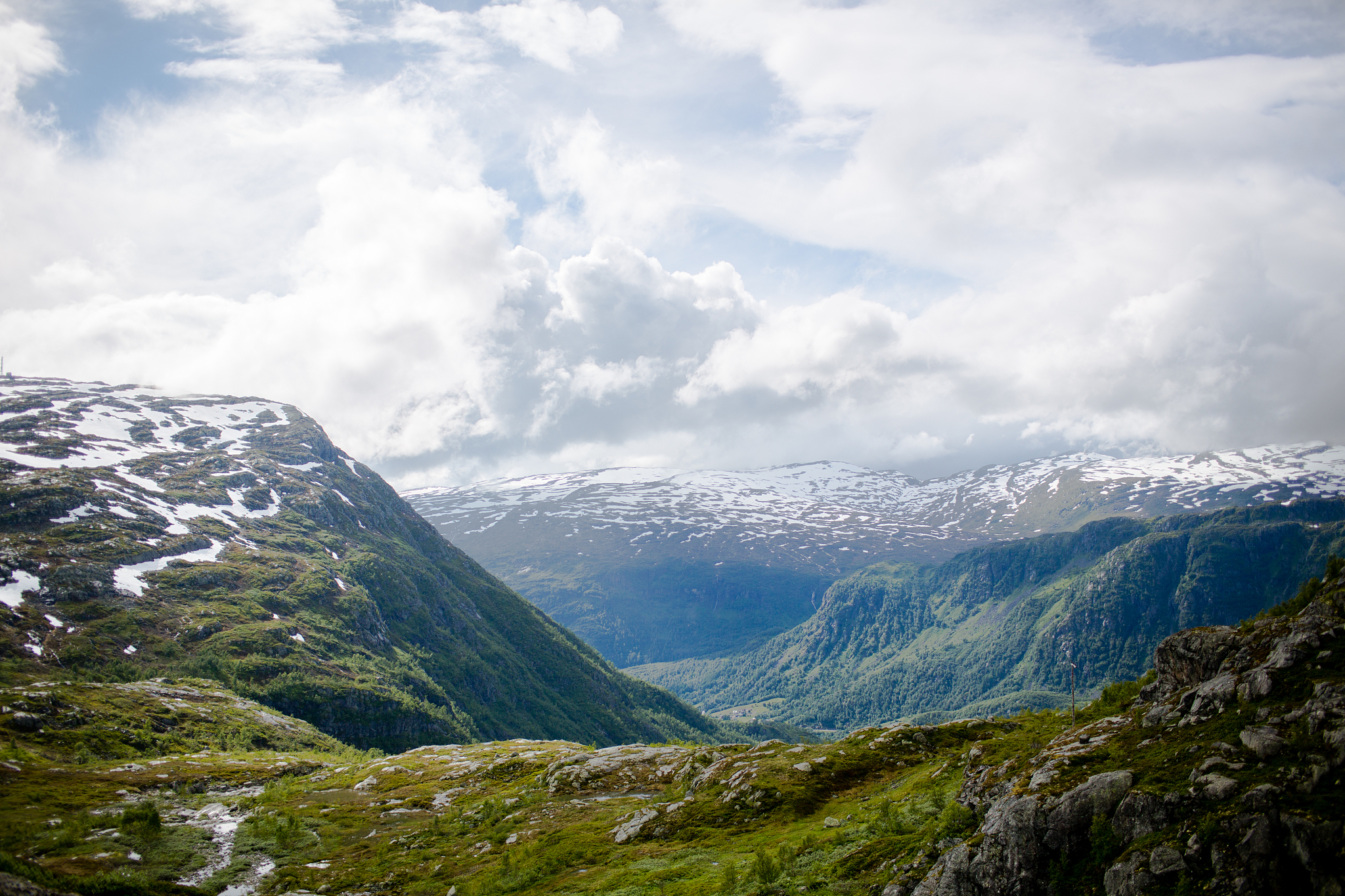 votna lake, hordaland county, norway