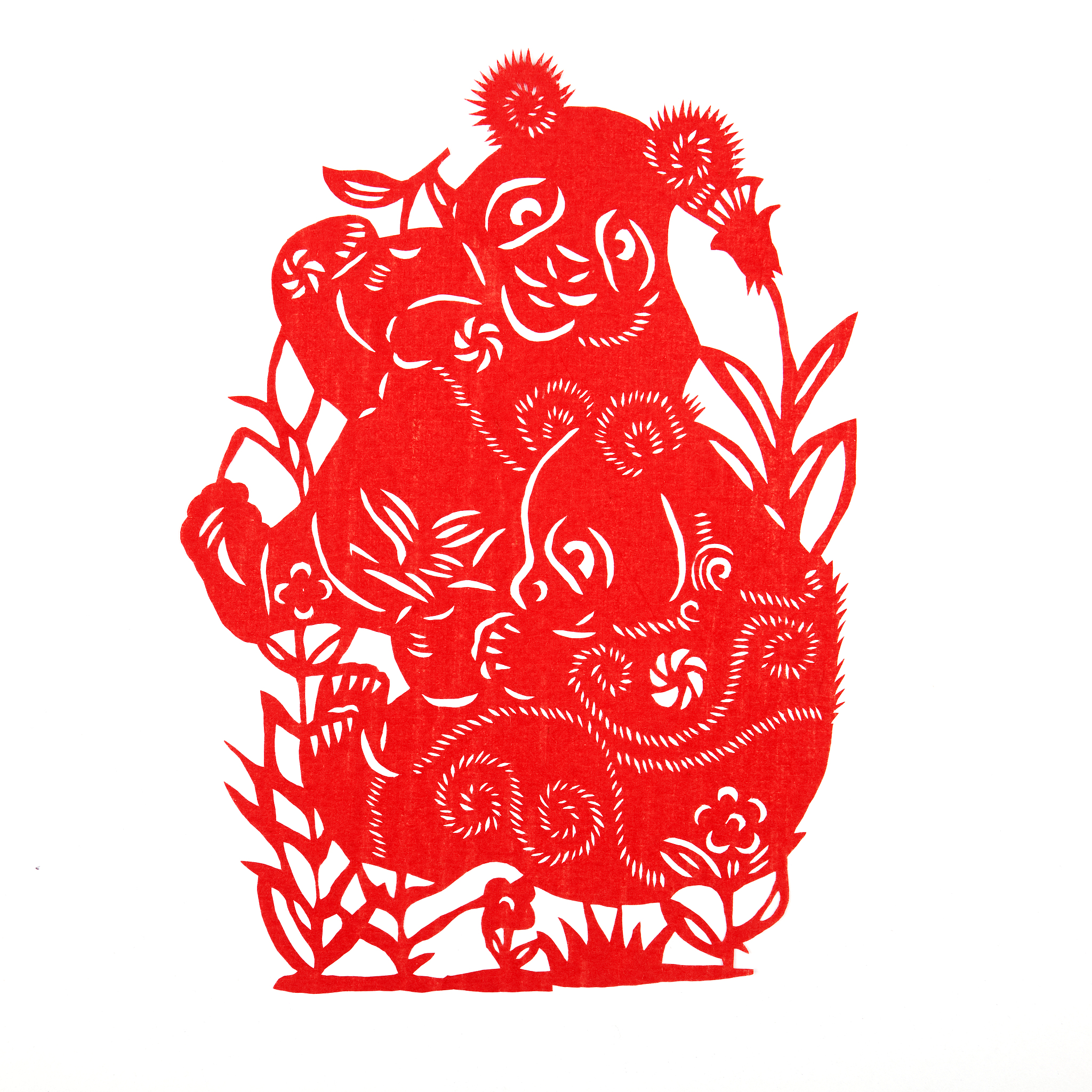 描述一个帅气红色的熊猫在皇宫里这只熊猫是一个国王