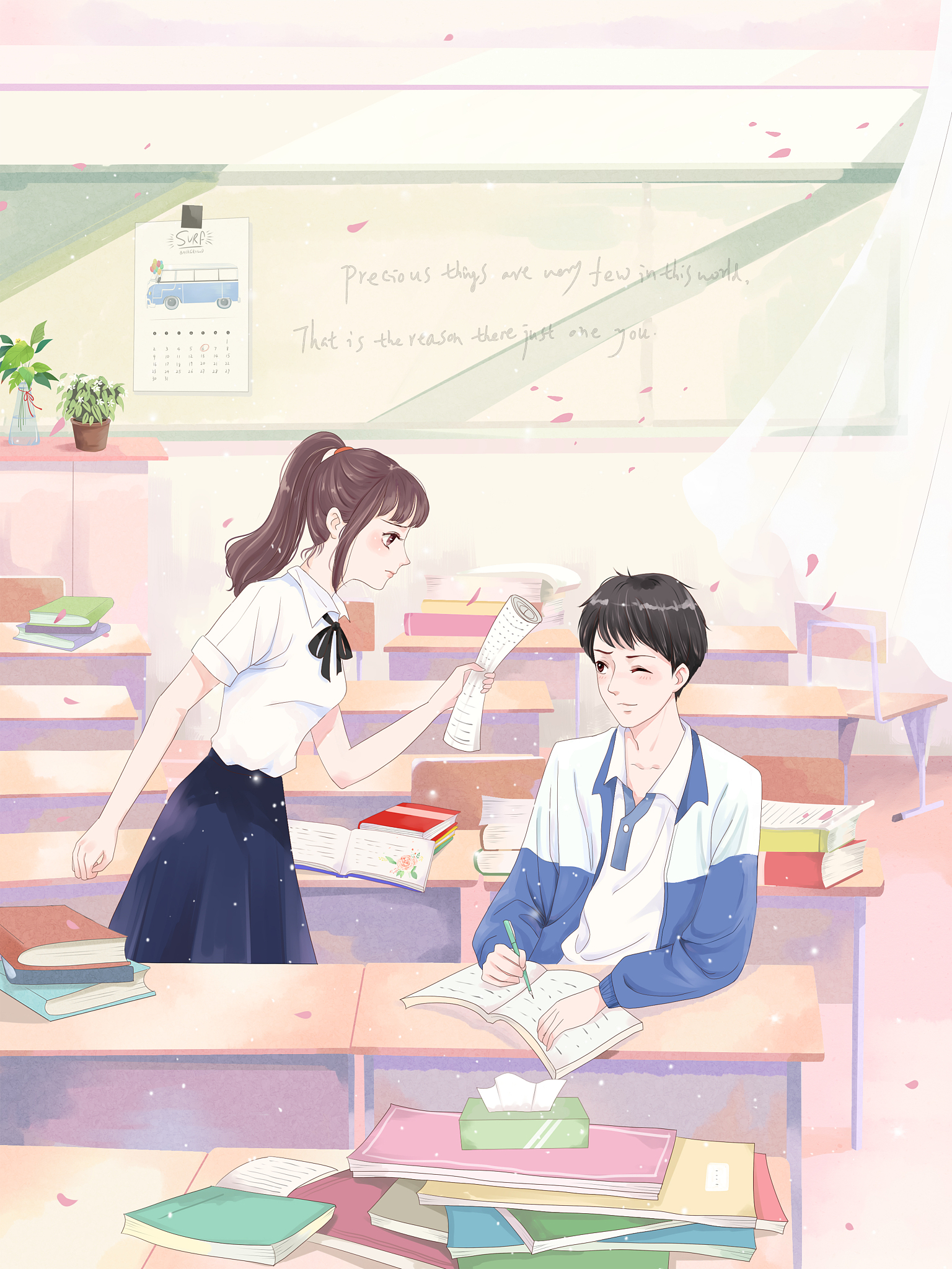校园爱情故事：顾芒和陆郴州的浪漫邂逅