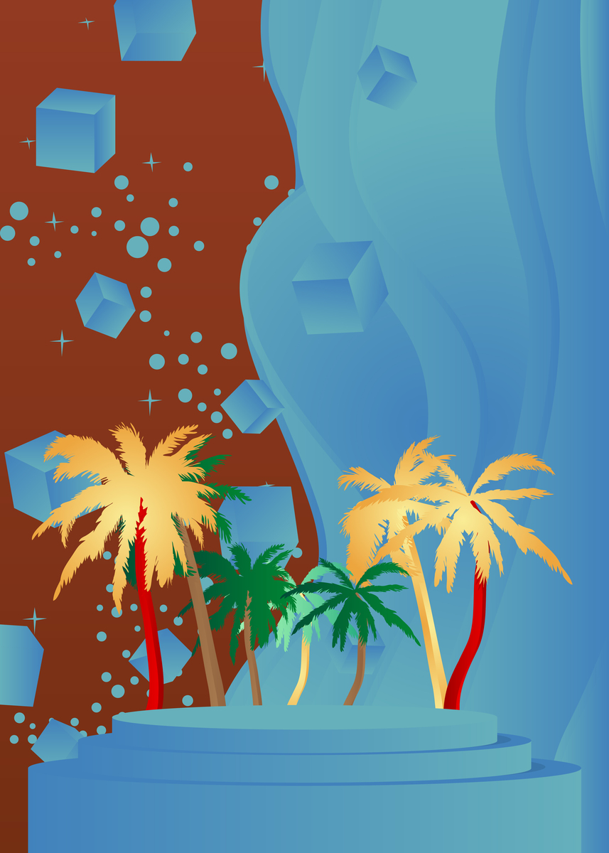 海南配色插画指南：打造热带岛屿氛围