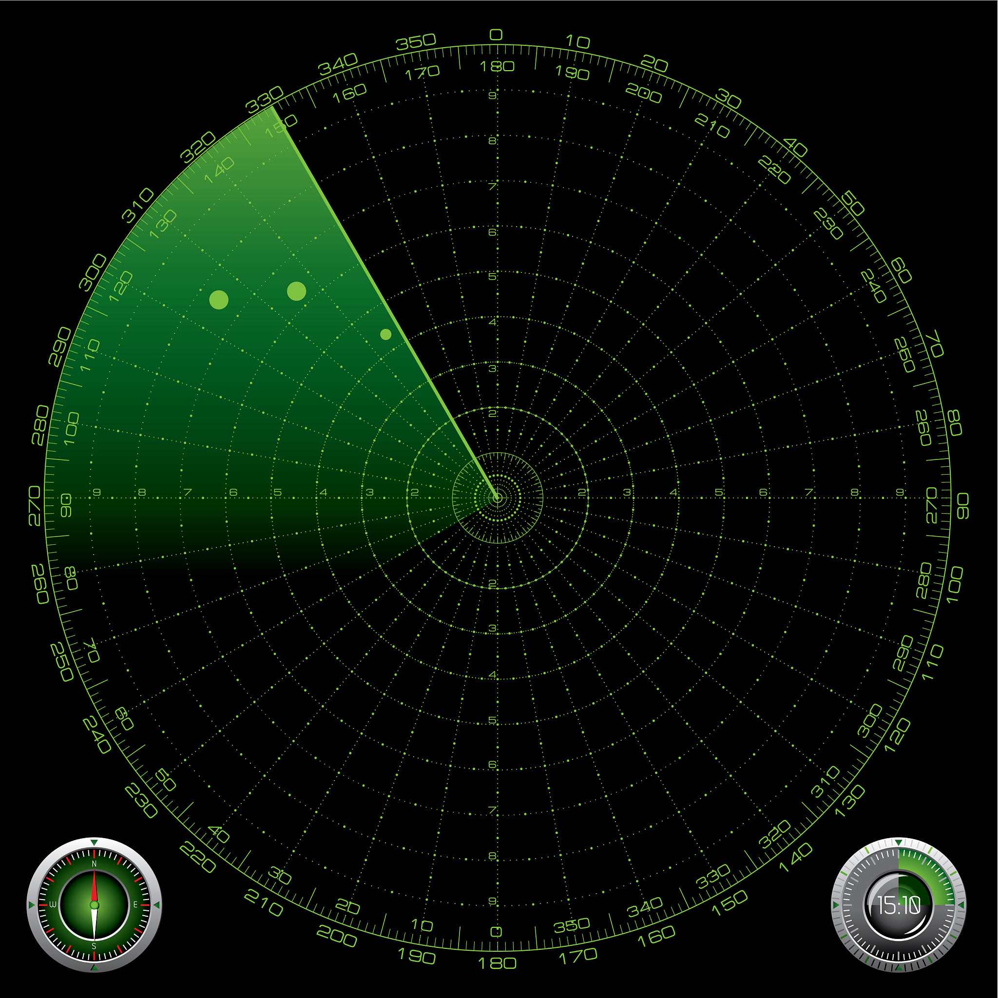 雷达基准廓线与等效半径的关系