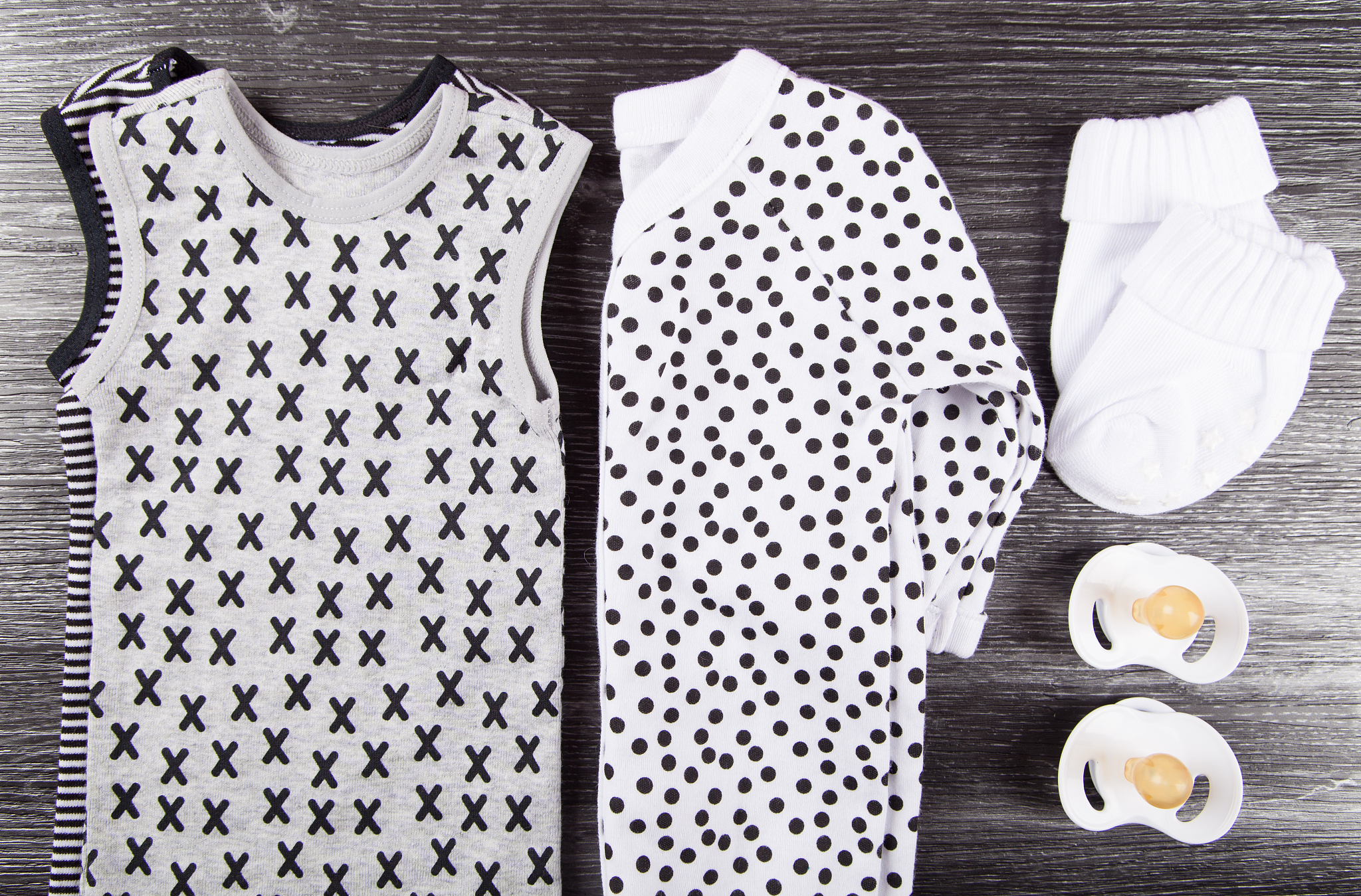 gender neutral, baby, knolling,
