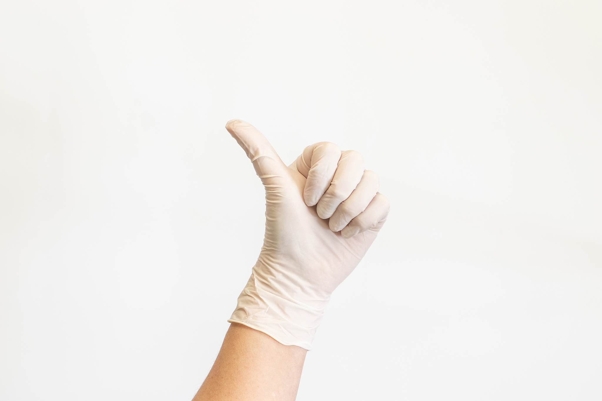 doctor or nurse human hand showing gesture