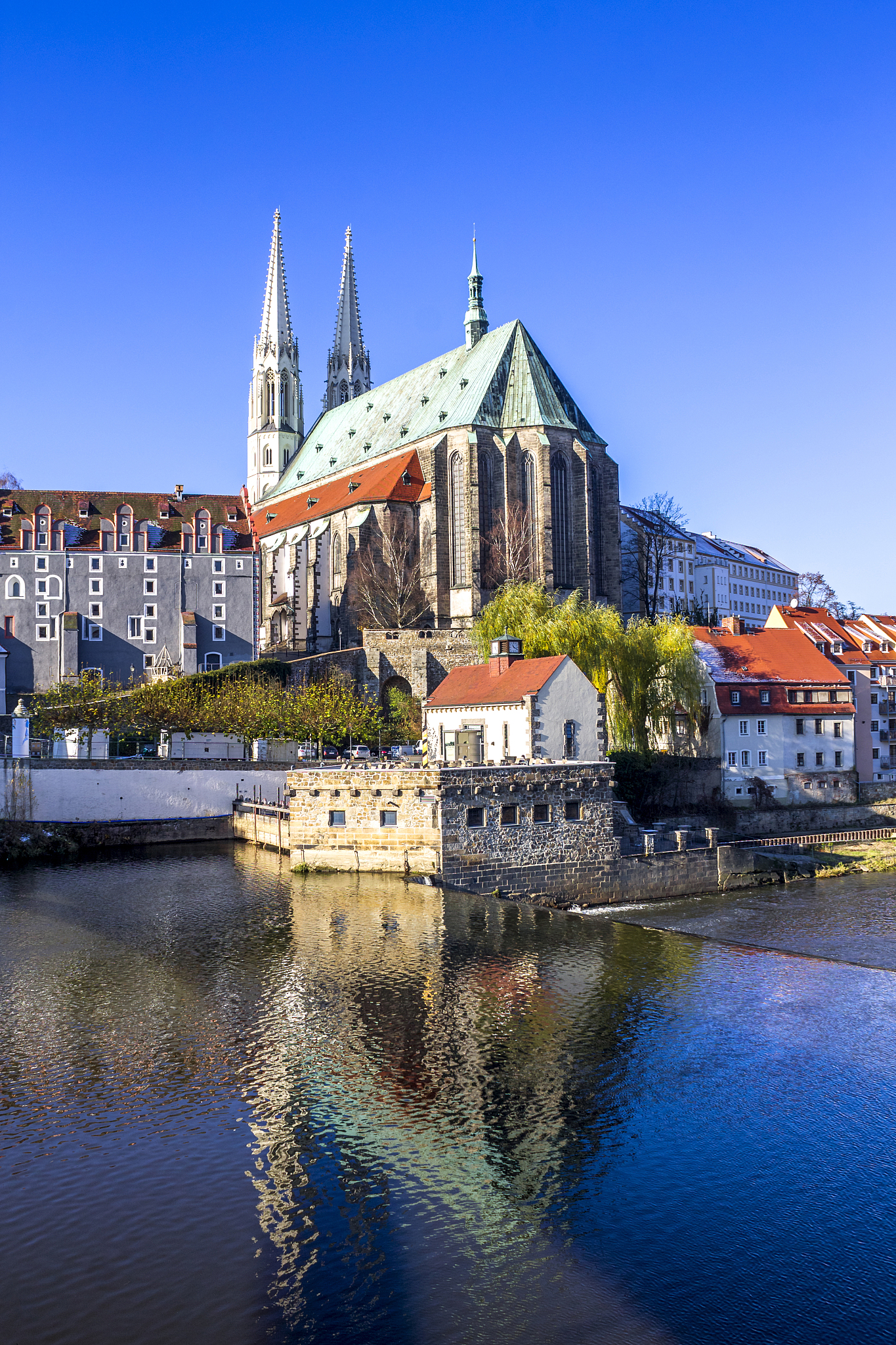 germany, saxony, goerlitz, church of saint peter and paul