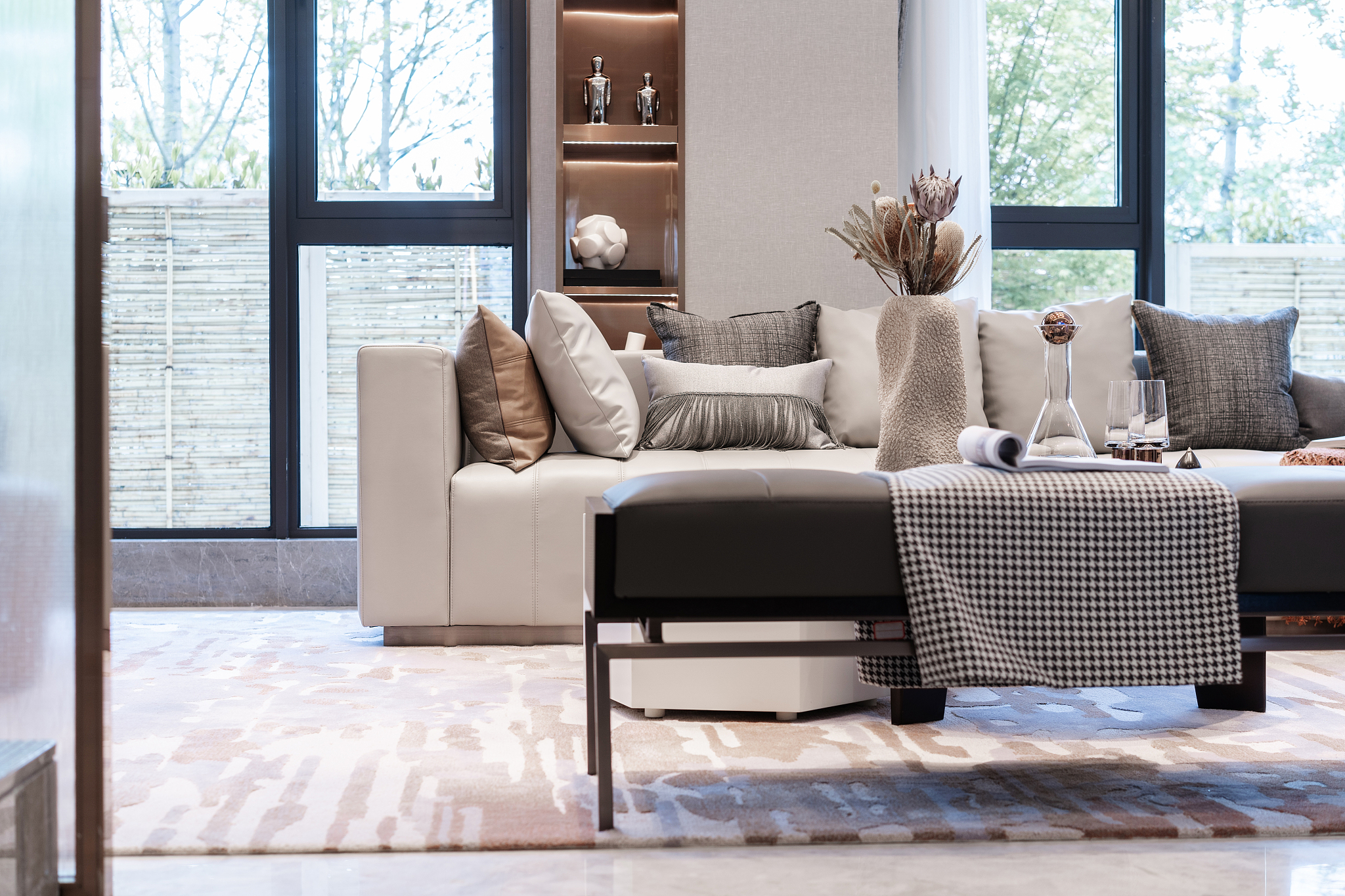 interior of modern livingroom