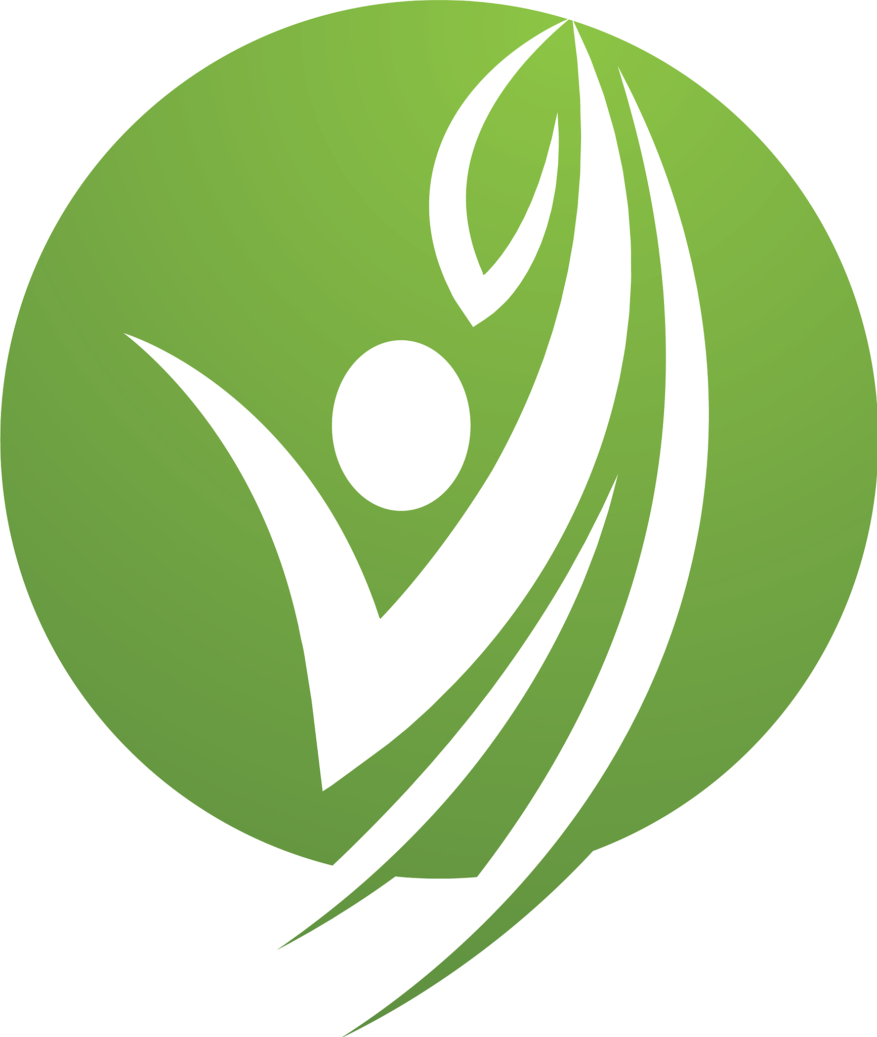 human character logo sign