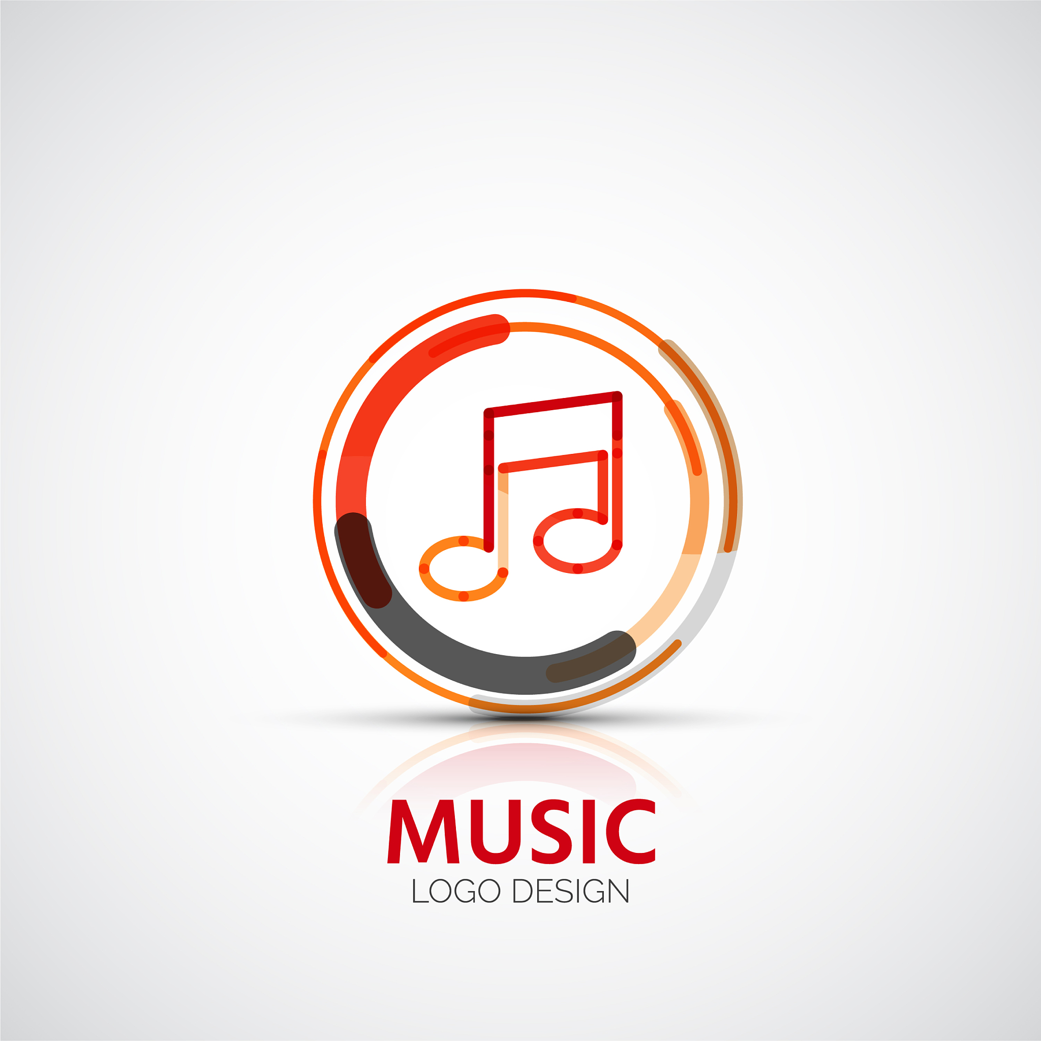 music company logo business symbol concept