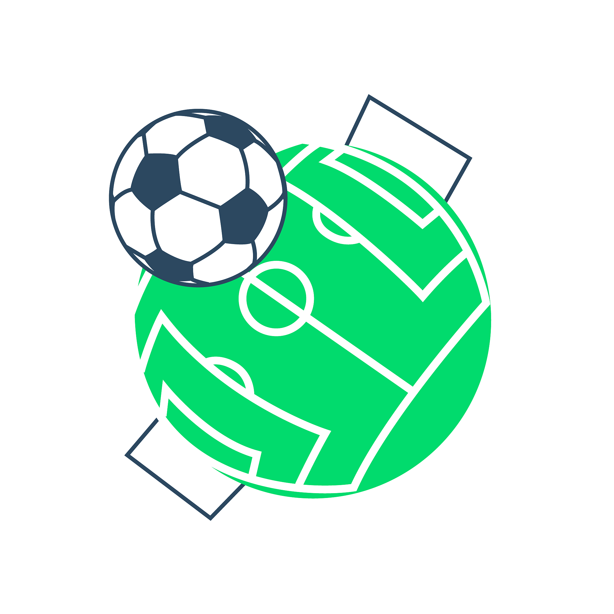football soccer ball icon