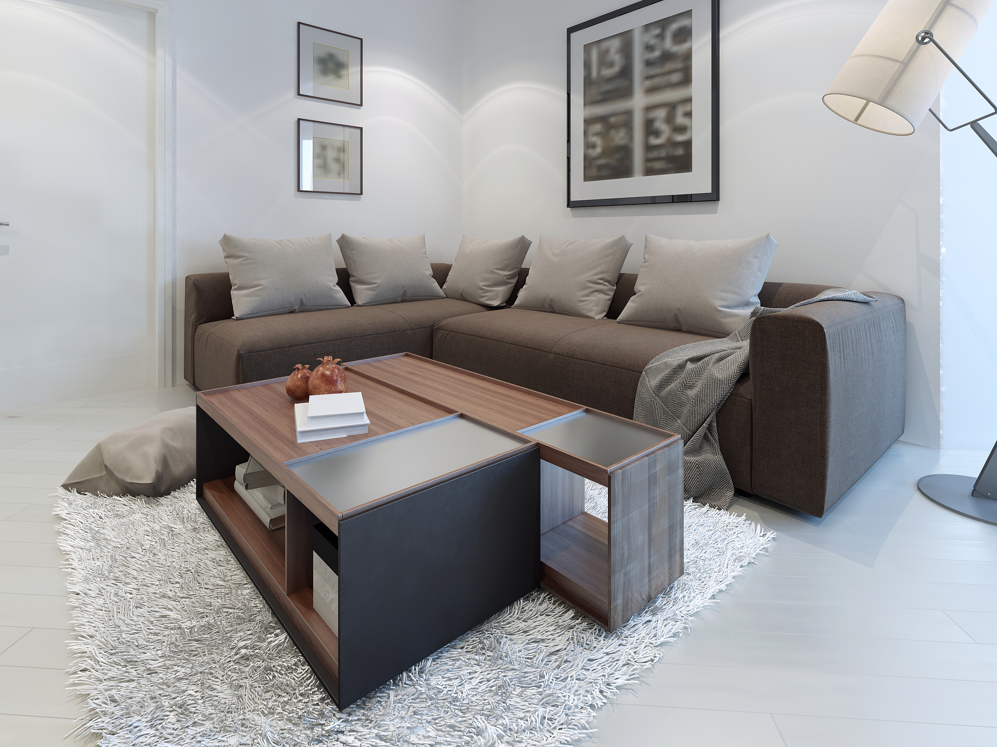 design of contemporary living room
