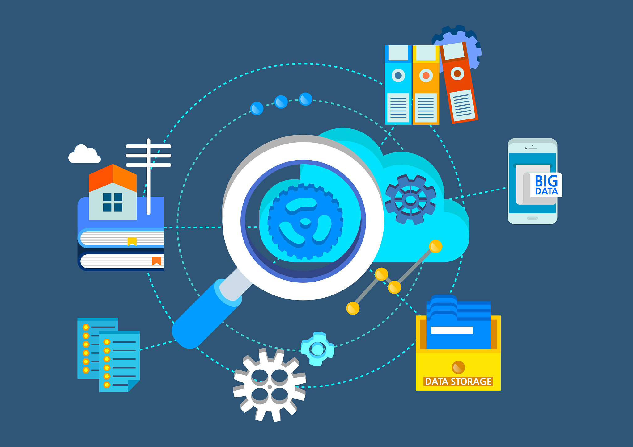 big data illust
