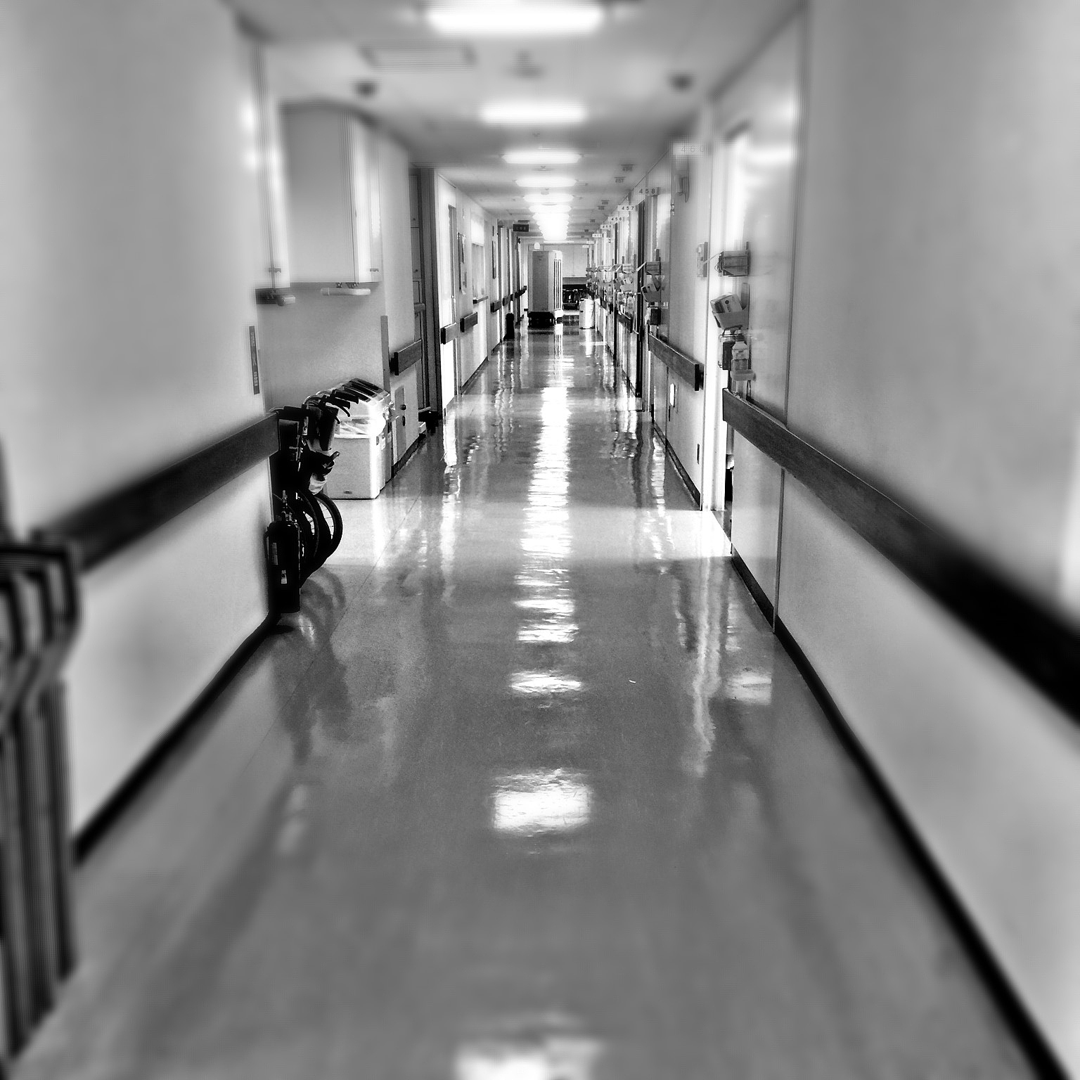 corridor of hospital