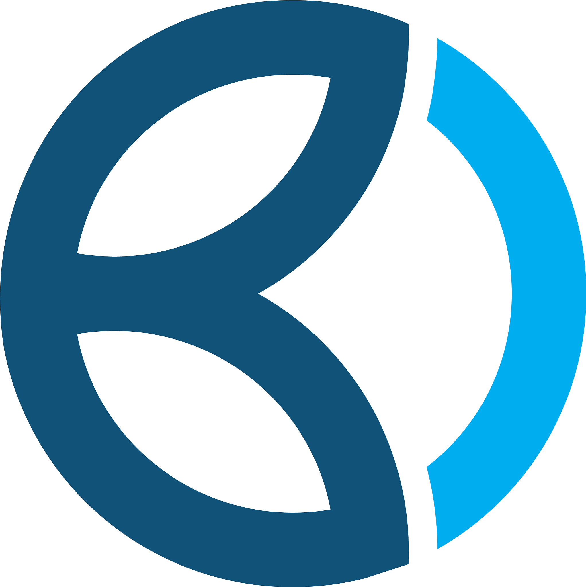 initial b circle logo