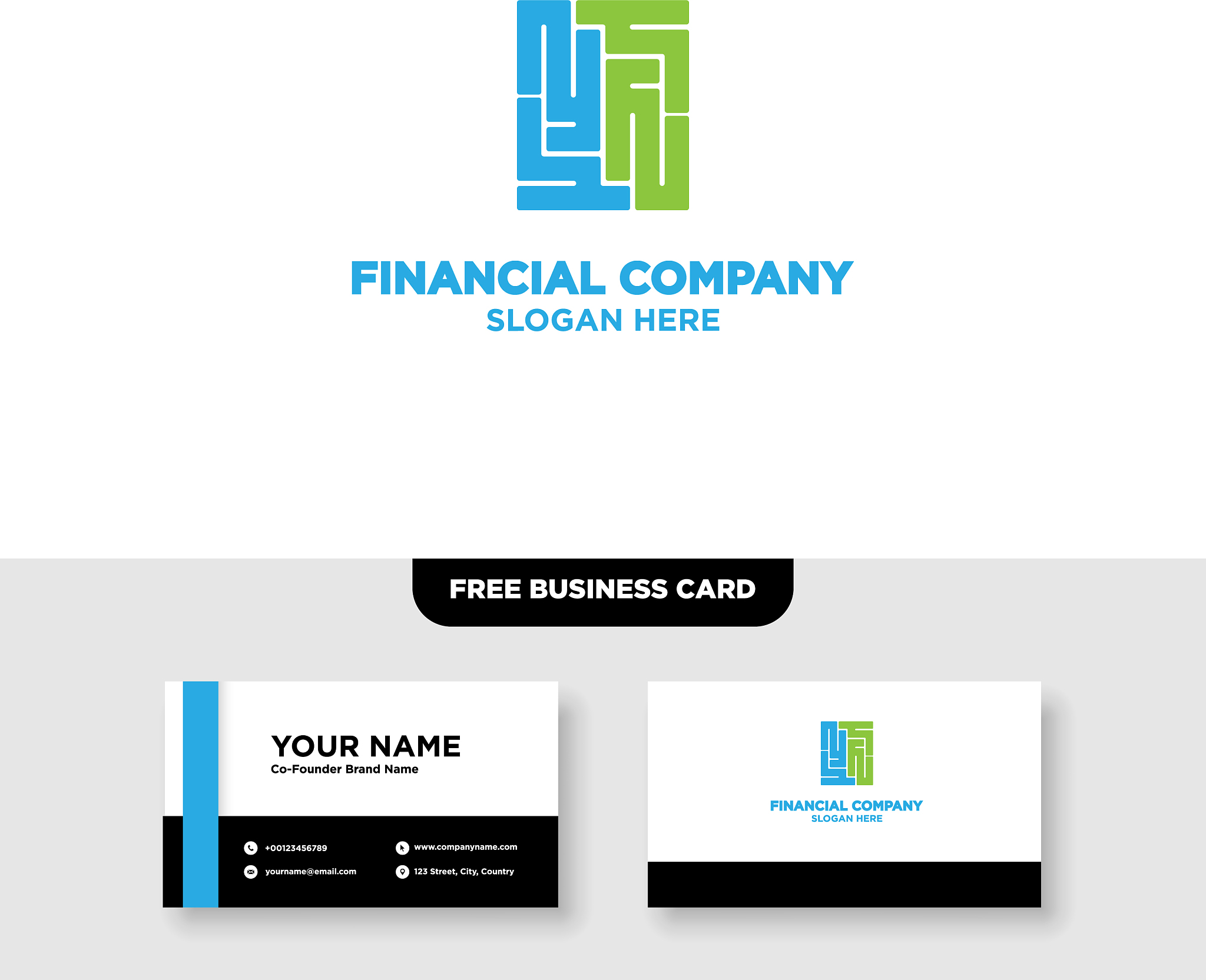 financial logo template accounting logo template