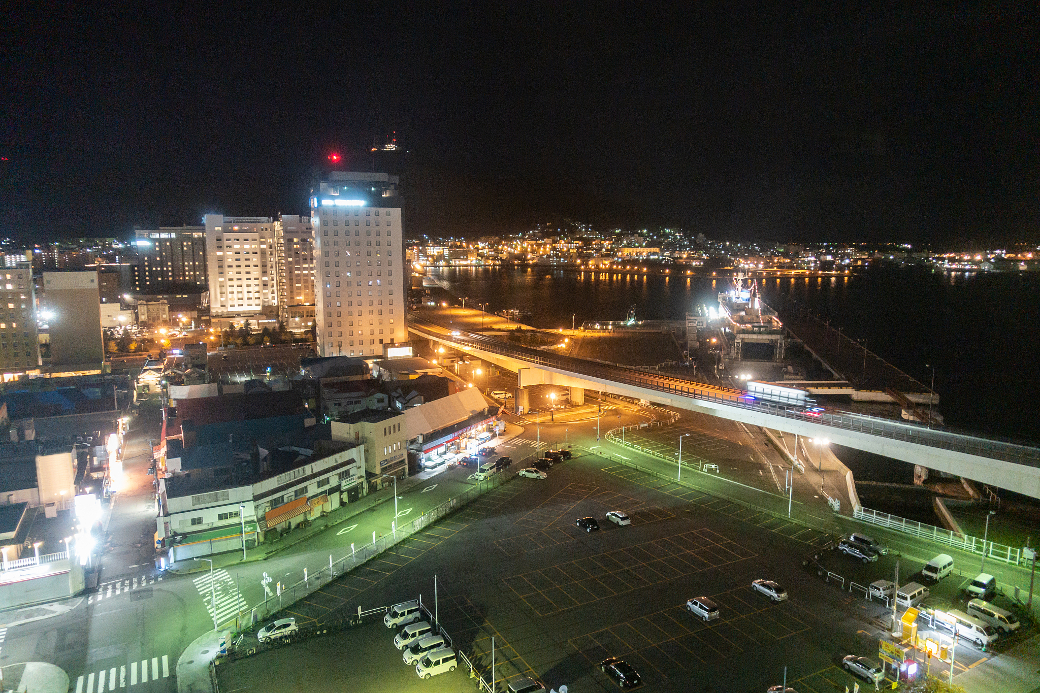 hakodate city in hokkaido prefecture of japan