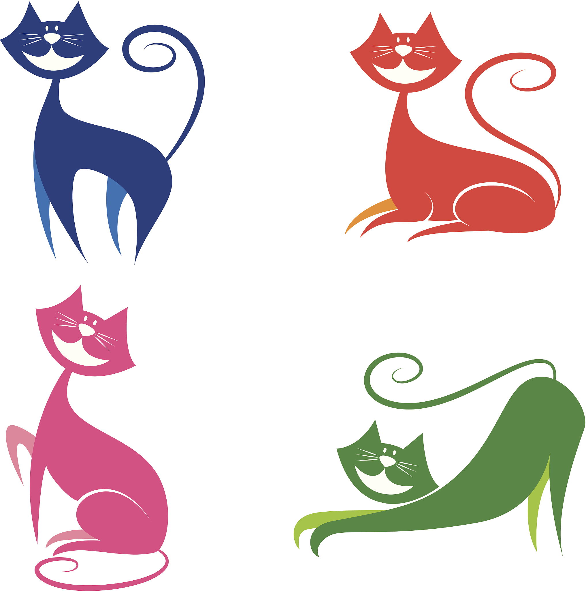 卡通龙猫 50个动作 搞笑 日常 拟人 对话