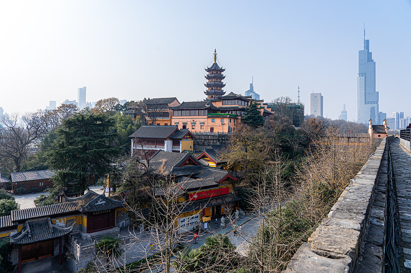 中国江苏省南京市鸡鸣寺