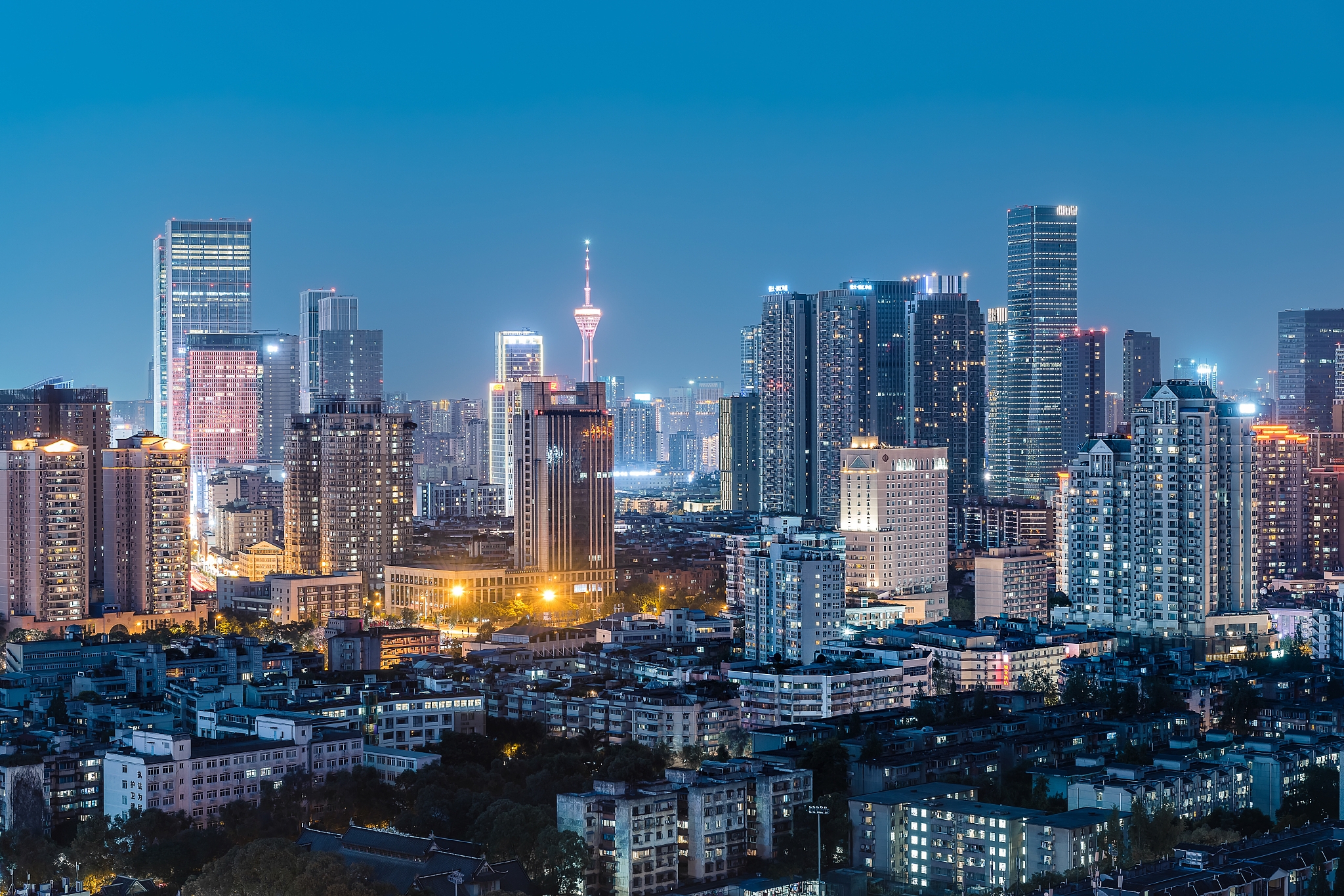 成都夜色