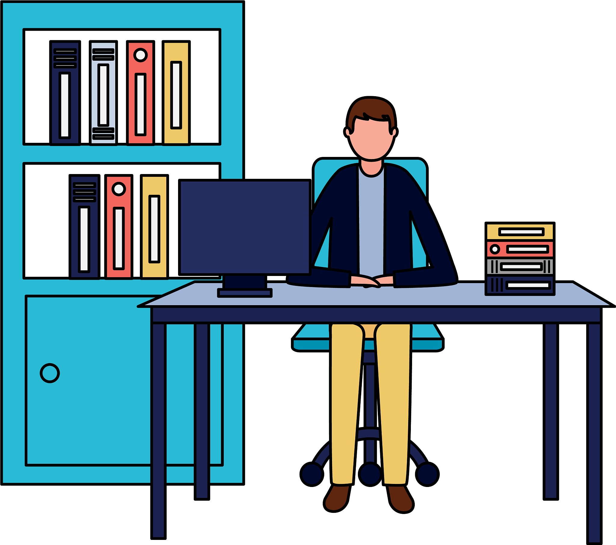 business people office