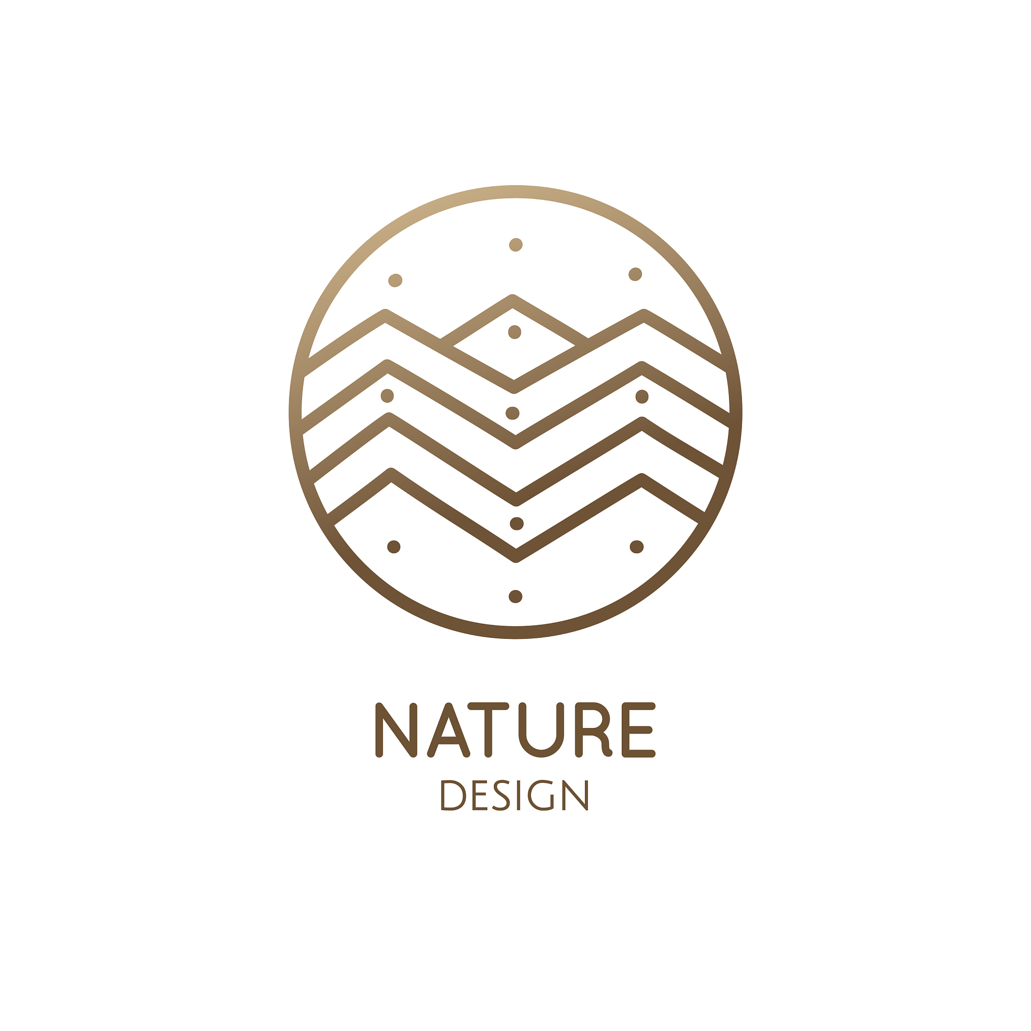 logo mountain abstract landscape
