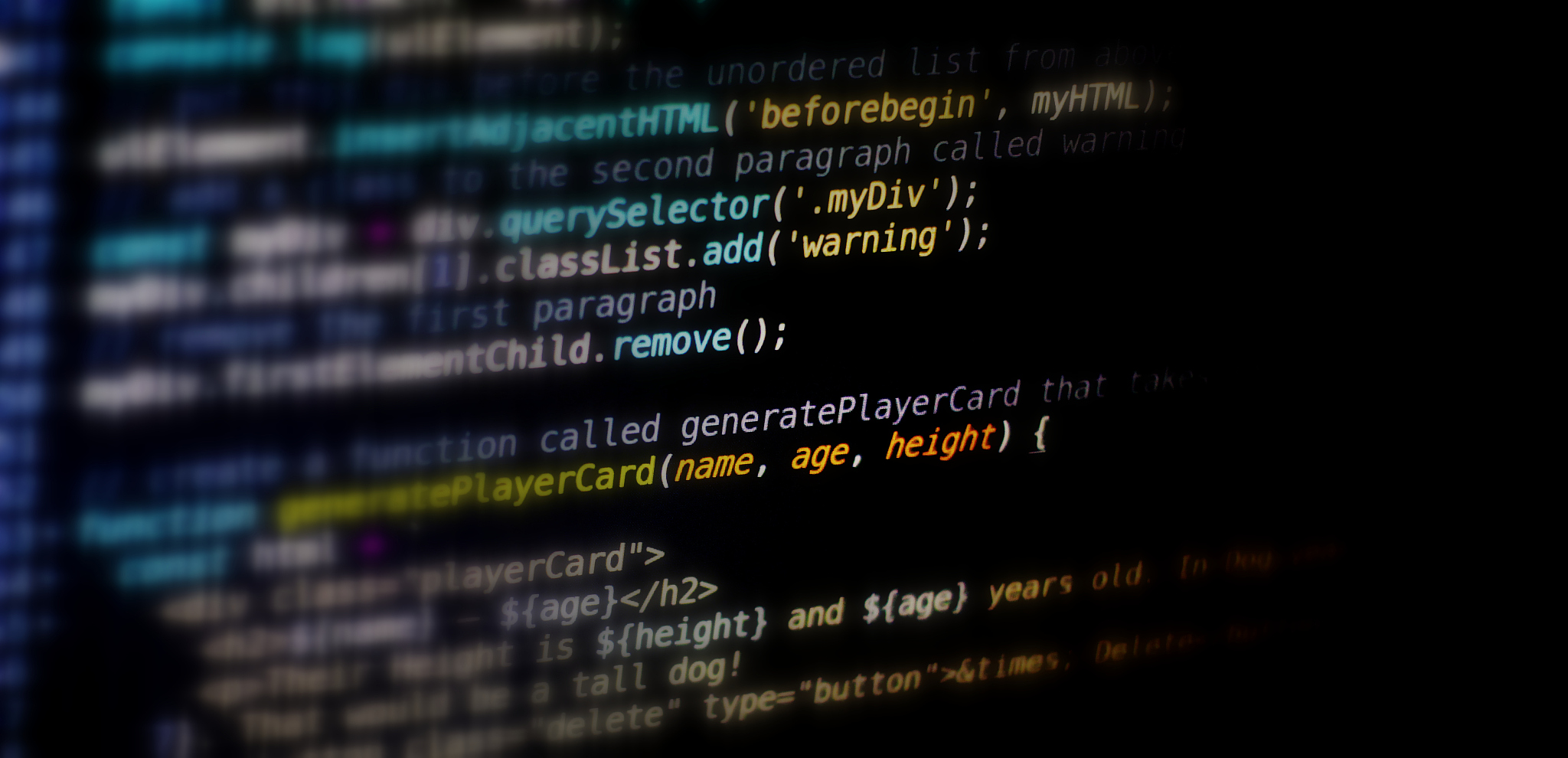 code, html, php web programming source code. abstract code backg